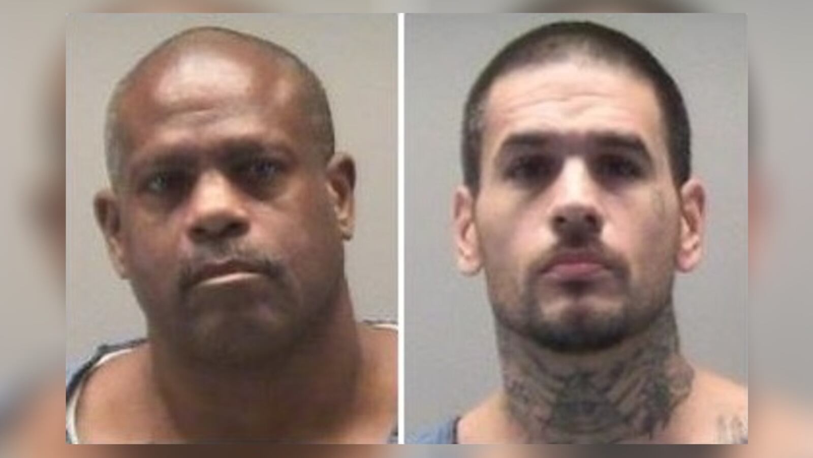 Keith Darnell Greene, left, and Jeremy Adam Sanchez