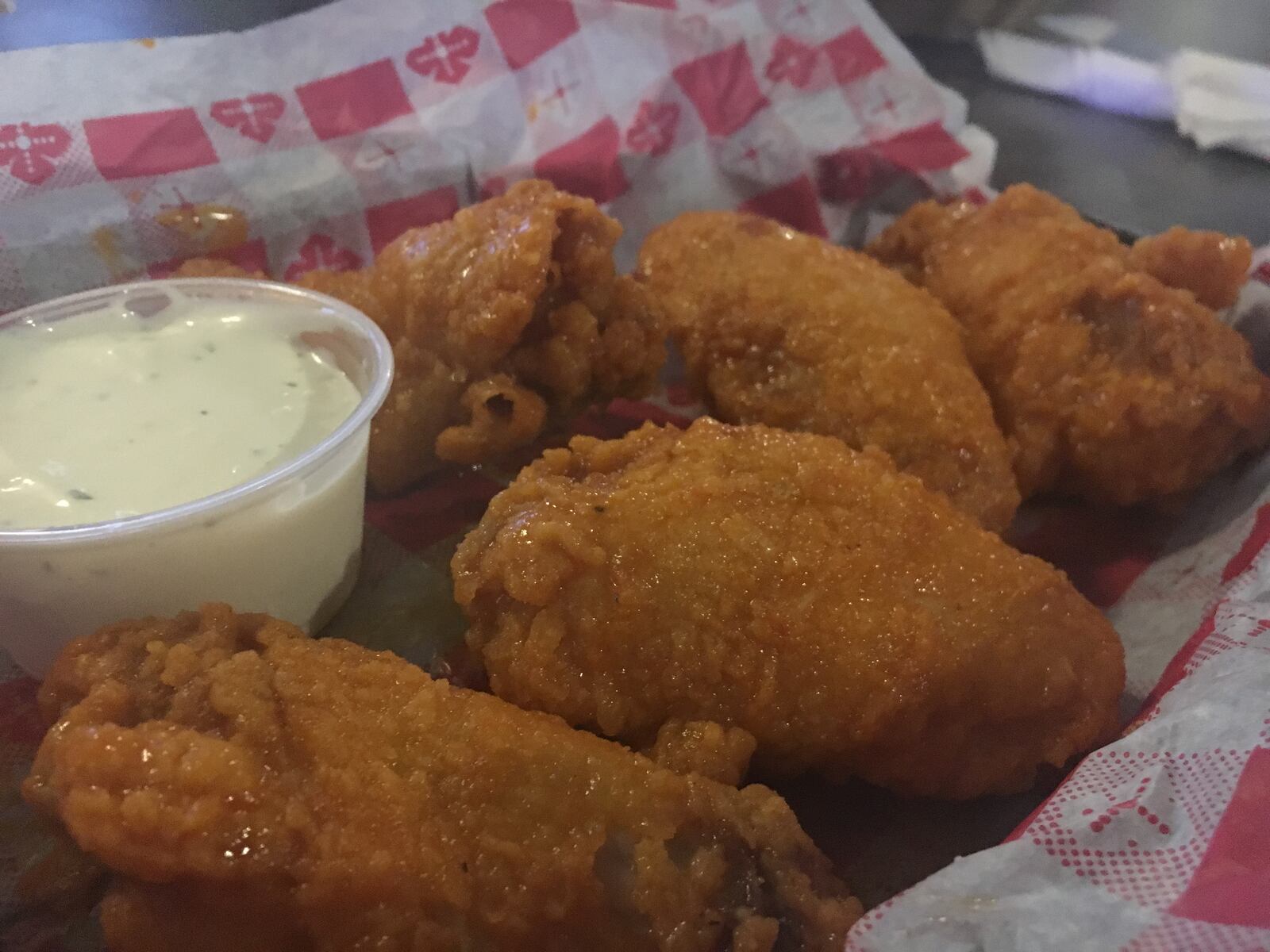 You told us Bunkers serves the best chicken wings in the Dayton area. It's hard to disagree.