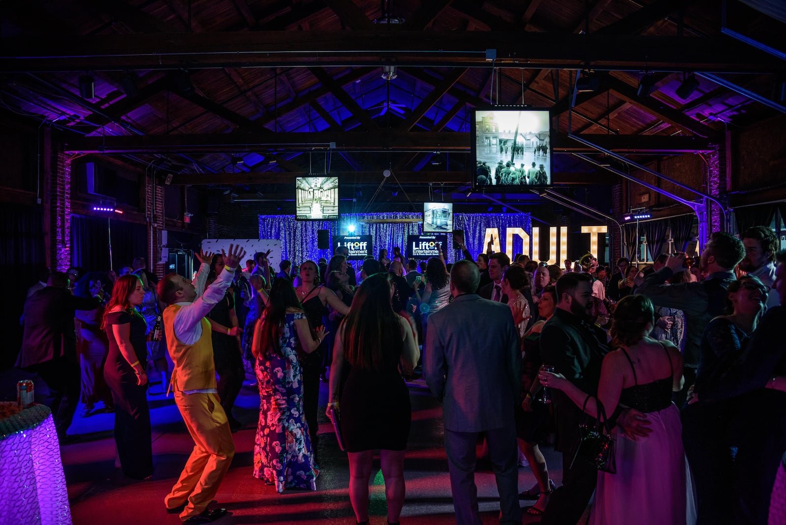 The second Adult Prom took place on Saturday, March 2, at Top of the Market, 32 Webster St. in downtown Dayton. Liftoff Entertainment hosted the event which benefited Luv4K9s and Pirate Packs. TOM GILLIAM / CONTRIBUTING PHOTOGRAPHER