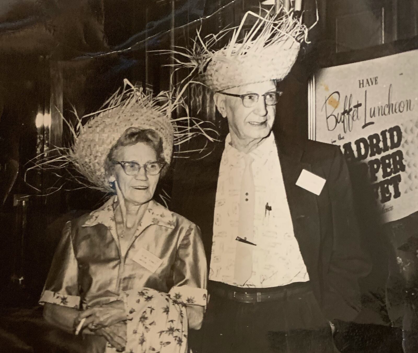 Elsa's Mexican Restaurant was founded in the 1940s by Elsa (Caraway) Bonner, who was born in 1889. Here she is seen with her husband, Robert Bonner, on Oct. 10, 1961, while they were attending a Liquor Dealers Convention in Columbus, OH. CONTRIBUTED