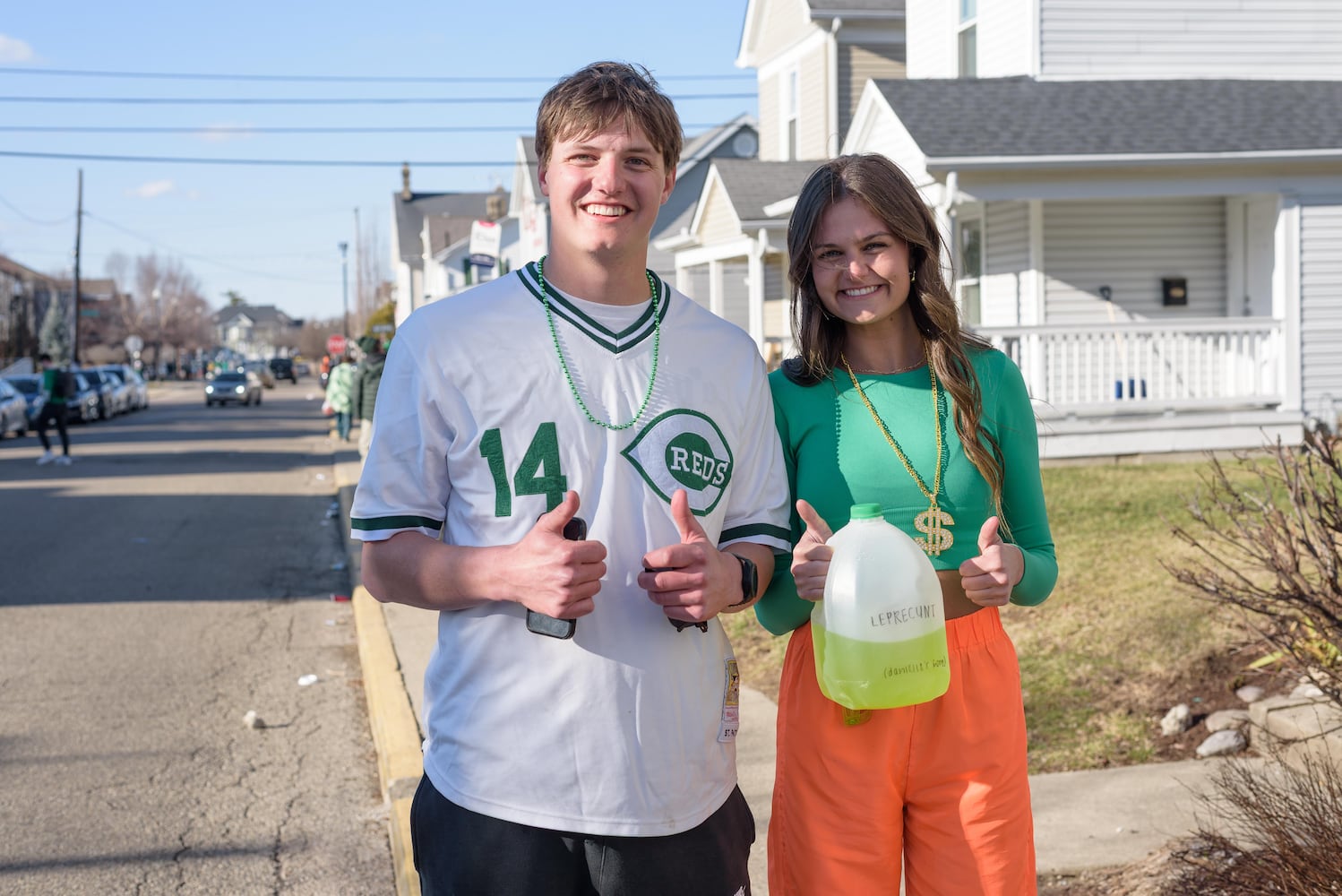 PHOTOS: Early St. Patrick's Day celebration on UD campus