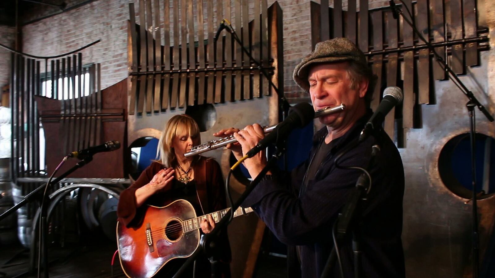 Sandy and Michael Bashaw are pictured in their studio. CONTRIBUTED