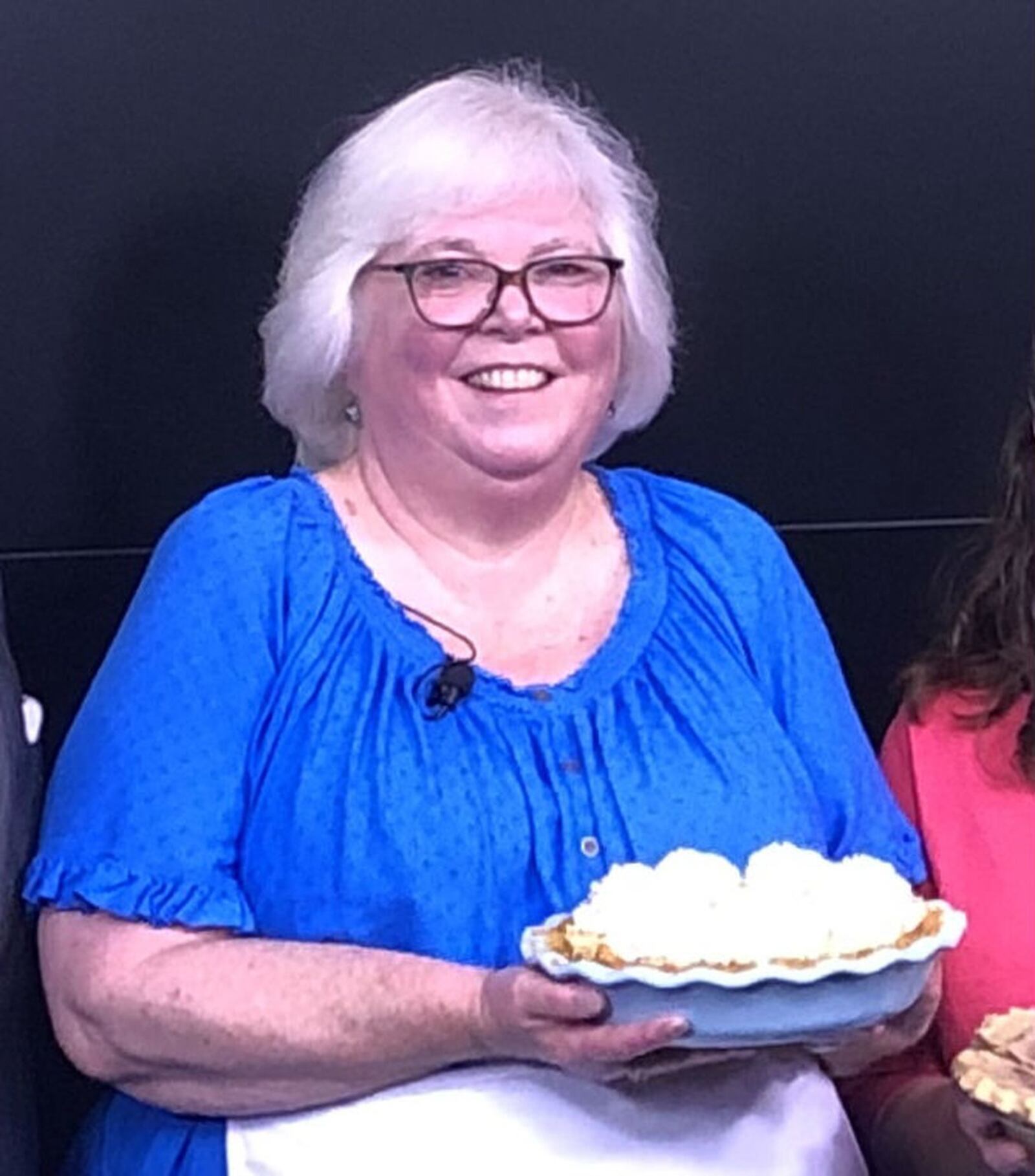 Jennifer Nystrom’s “Key Lime and Coconut Day at the Beach” was the winner in the ‘Waitress’ pie contest. CONTRIBUTED