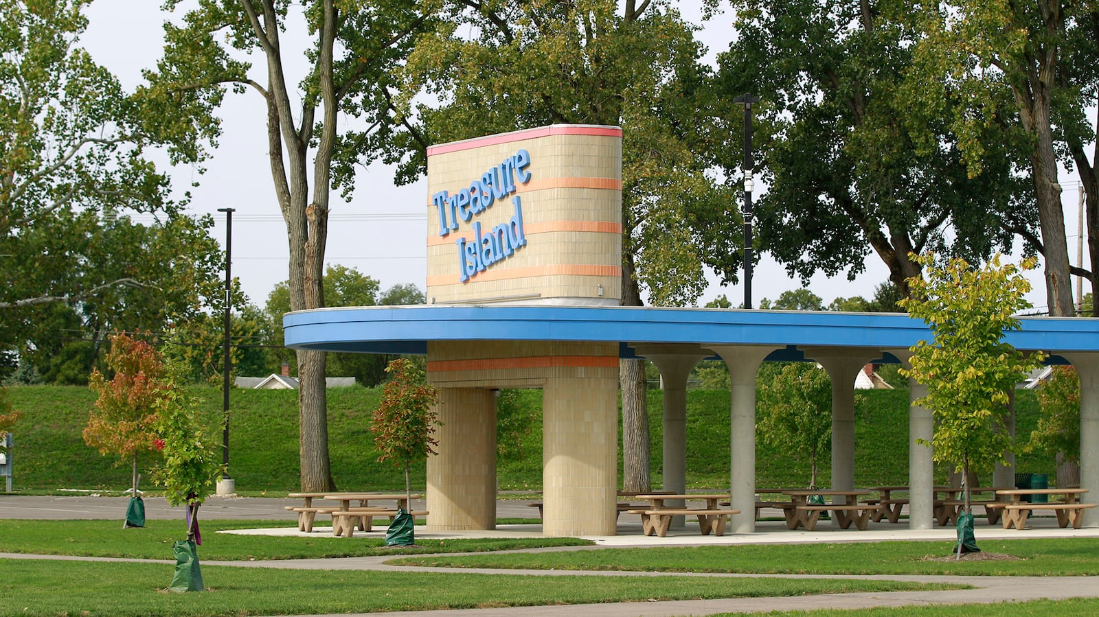 Treasure Island Park in Troy, Ohio.   TY GREENLEES / STAFF