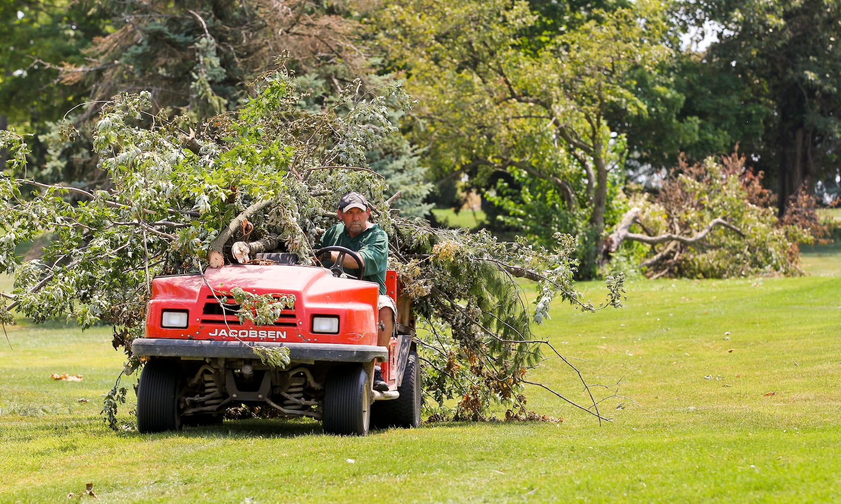 Photos showing damage of June 2012 derecho