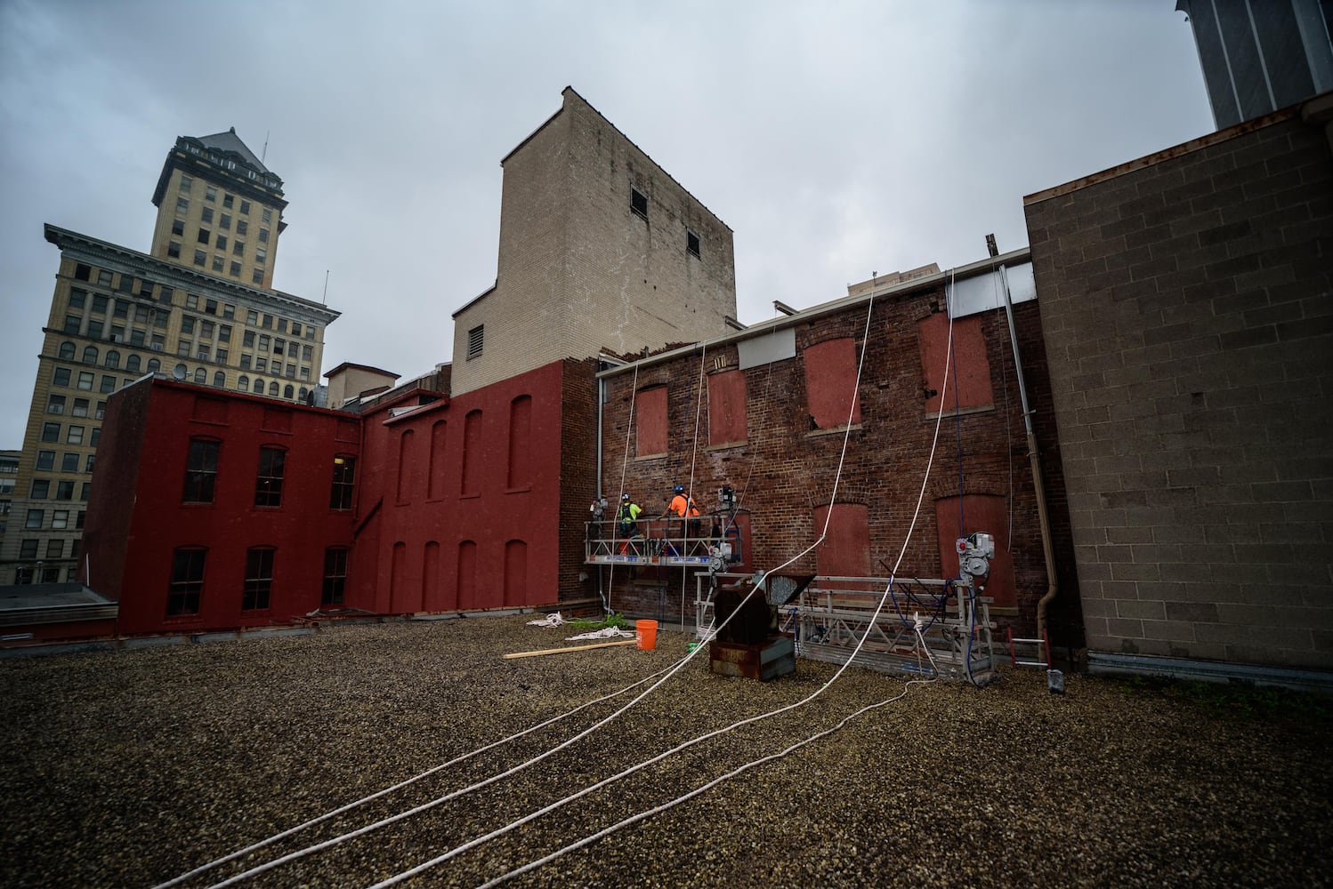 PHOTOS: The latest construction progress on the Dayton Arcade