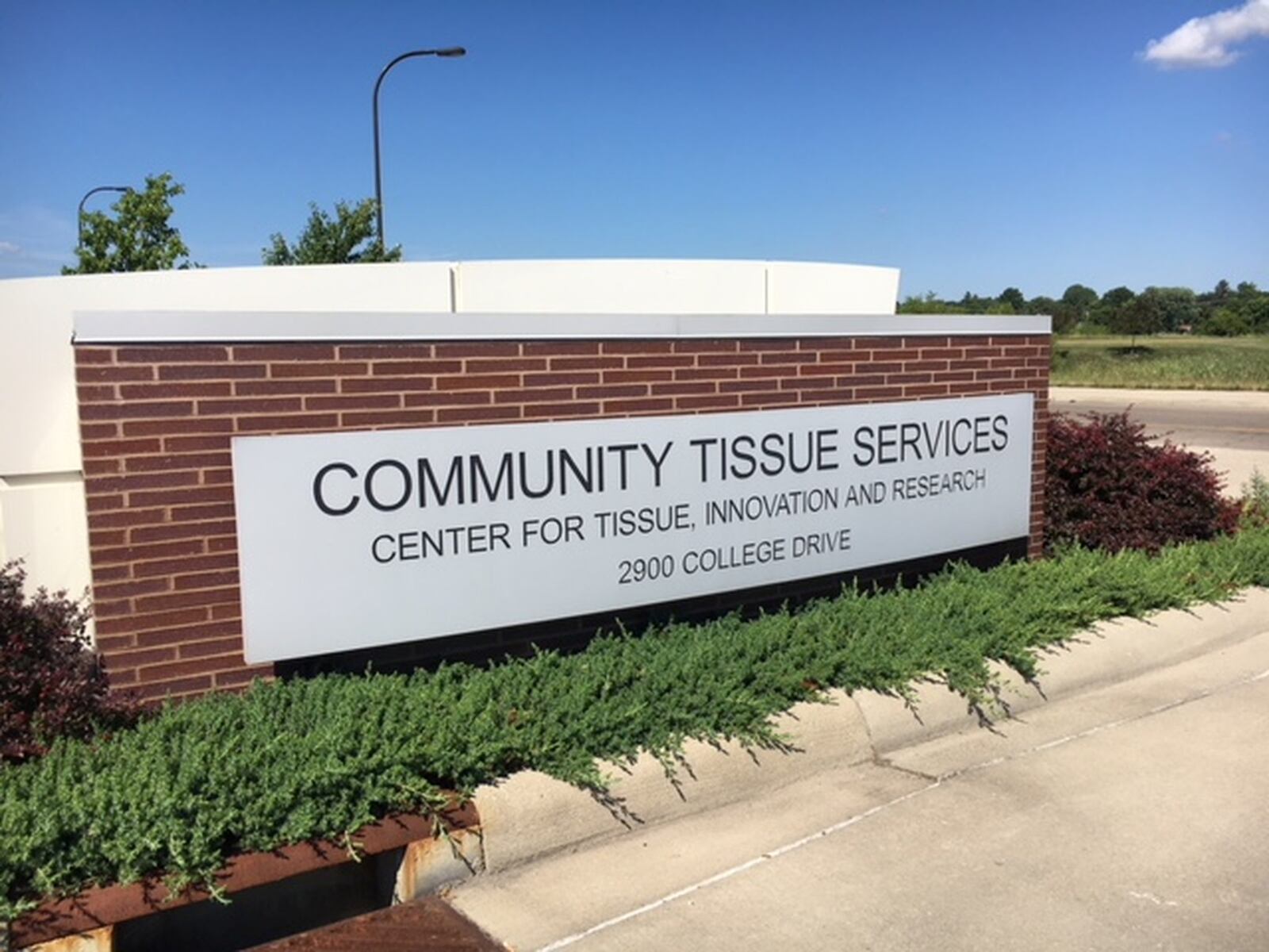 The Community Tissue Services in Kettering. THOMAS GNAU/STAFF