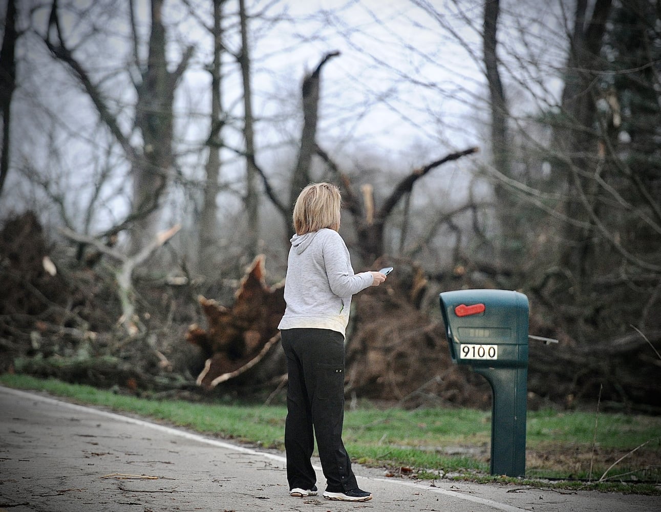 Tornado damage Miami county