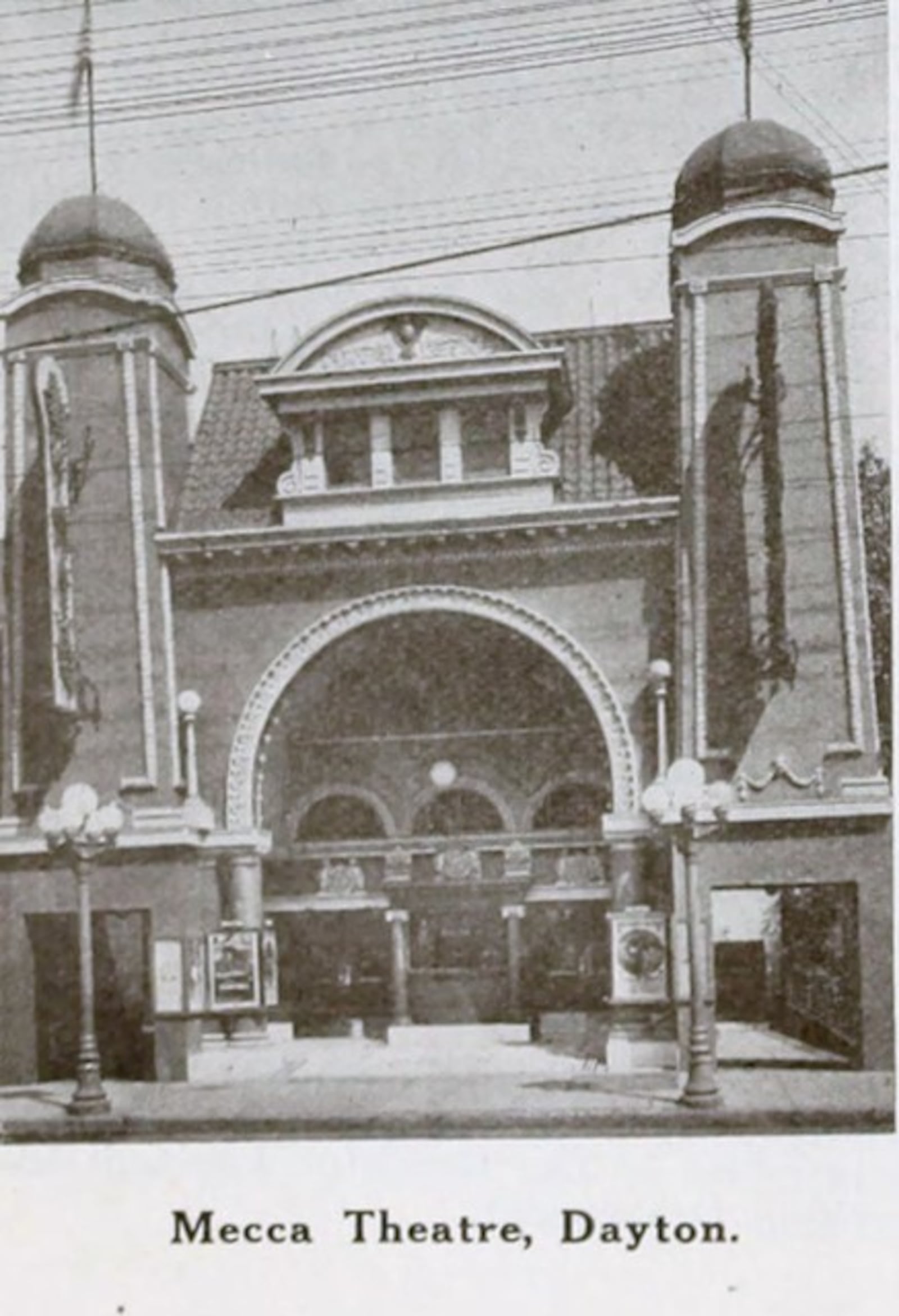 The Mecca theater opened on 1217 W. 3rd St. in Dayton on Aug. 26, 1914, with a seating capacity of 500.