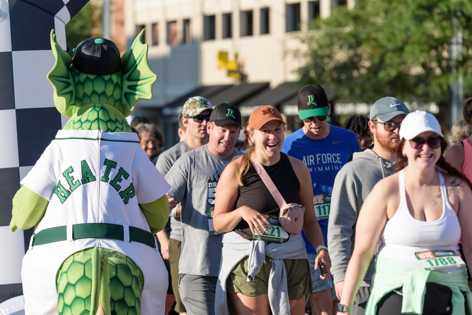 The Dayton Dragons hosted the Dragons 5K at Day Air Ballpark in downtown Dayton on Saturday, July 20, 2024. With over 2,000 participants, the timed race is one of the largest in the Miami Valley. TOM GILLIAM / CONTRIBUTING PHOTOGRAPHER