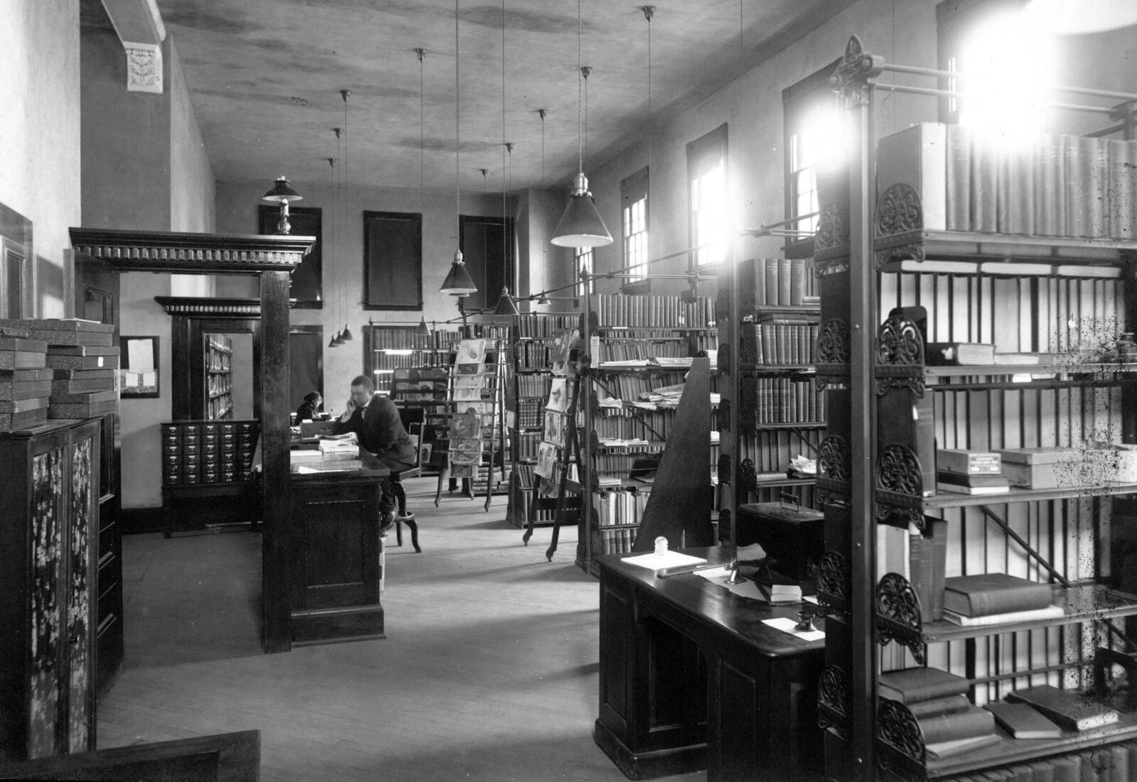 The Carnegie Library at Central State University was built in 1907. It was one of only 9 Carnegie Libraries donated to historically black colleges after the turn of the 20th century. Reprinted by permission of Central State University Archives, Wilberforce, OH