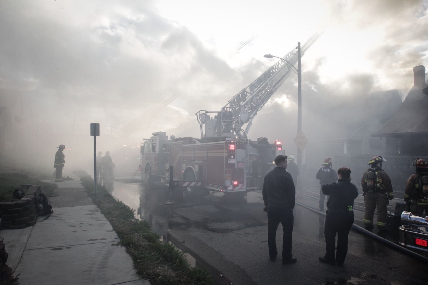 Findlay Street fire