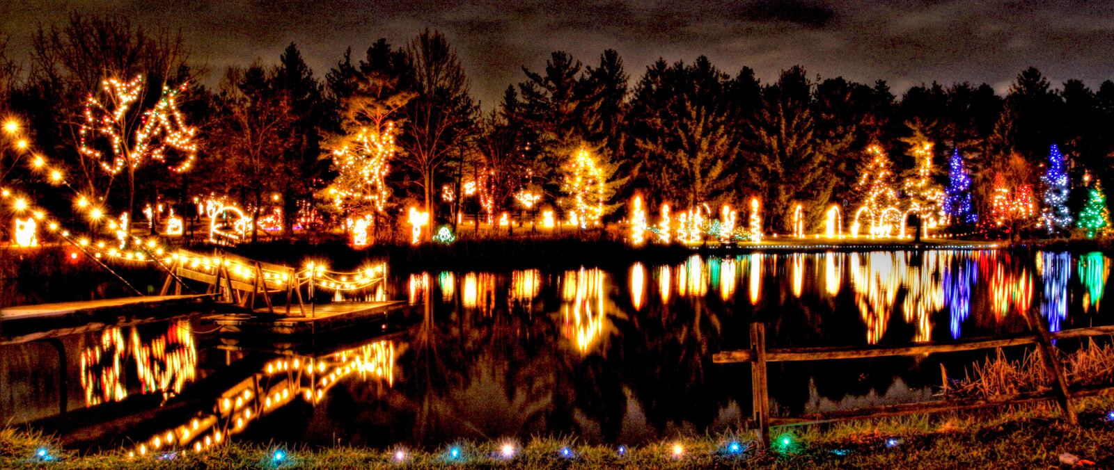 Woodland Lights at Countryside Park in Washington Twp.