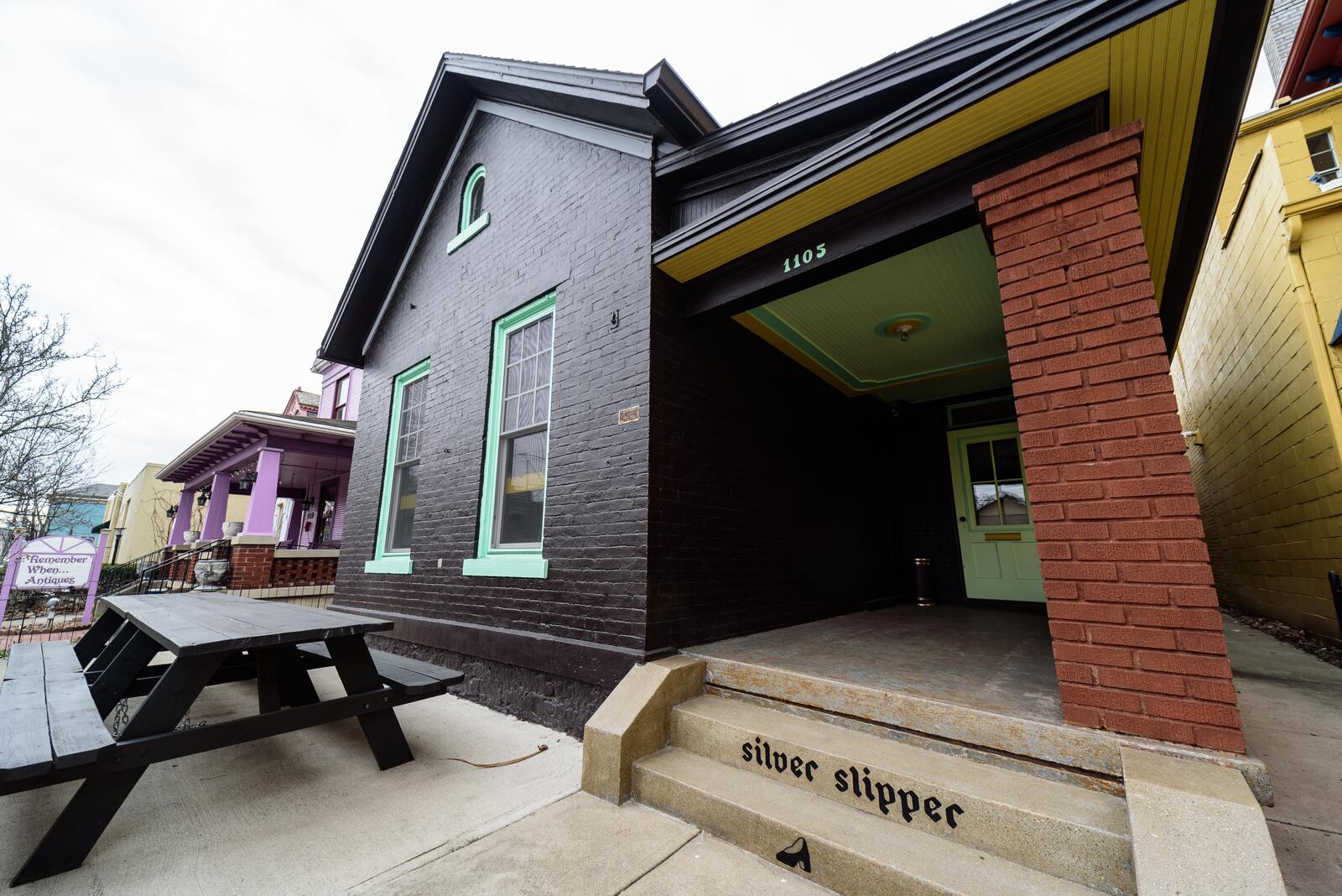 Step inside The Silver Slipper, located at 1105 Wayne Ave. in Dayton’s South Park Historic District. The new neighborhood wine bar, which also features booze, Miller Lite, small plates of oysters and more will celebrate with a grand opening on Friday, Feb. 18, 2022. For more information visit, facebook.com/silverslipperwinebar. TOM GILLIAM / CONTRIBUTING PHOTOGRAPHER