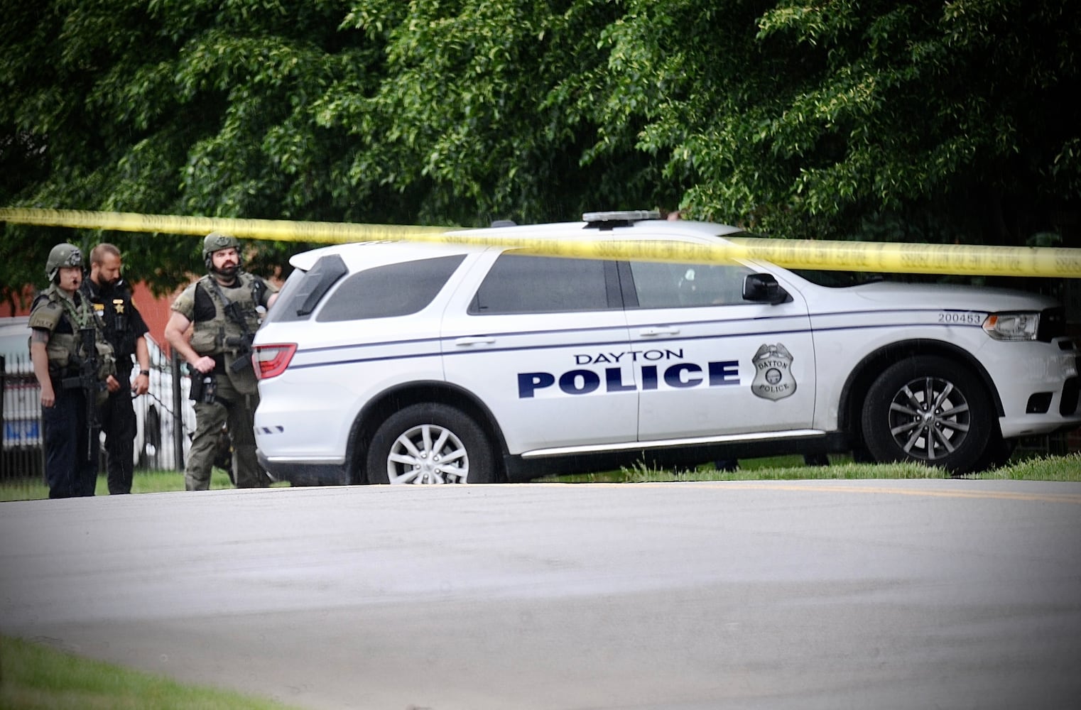 PHOTOS: SWAT standoff after shooting at Dayton apartments