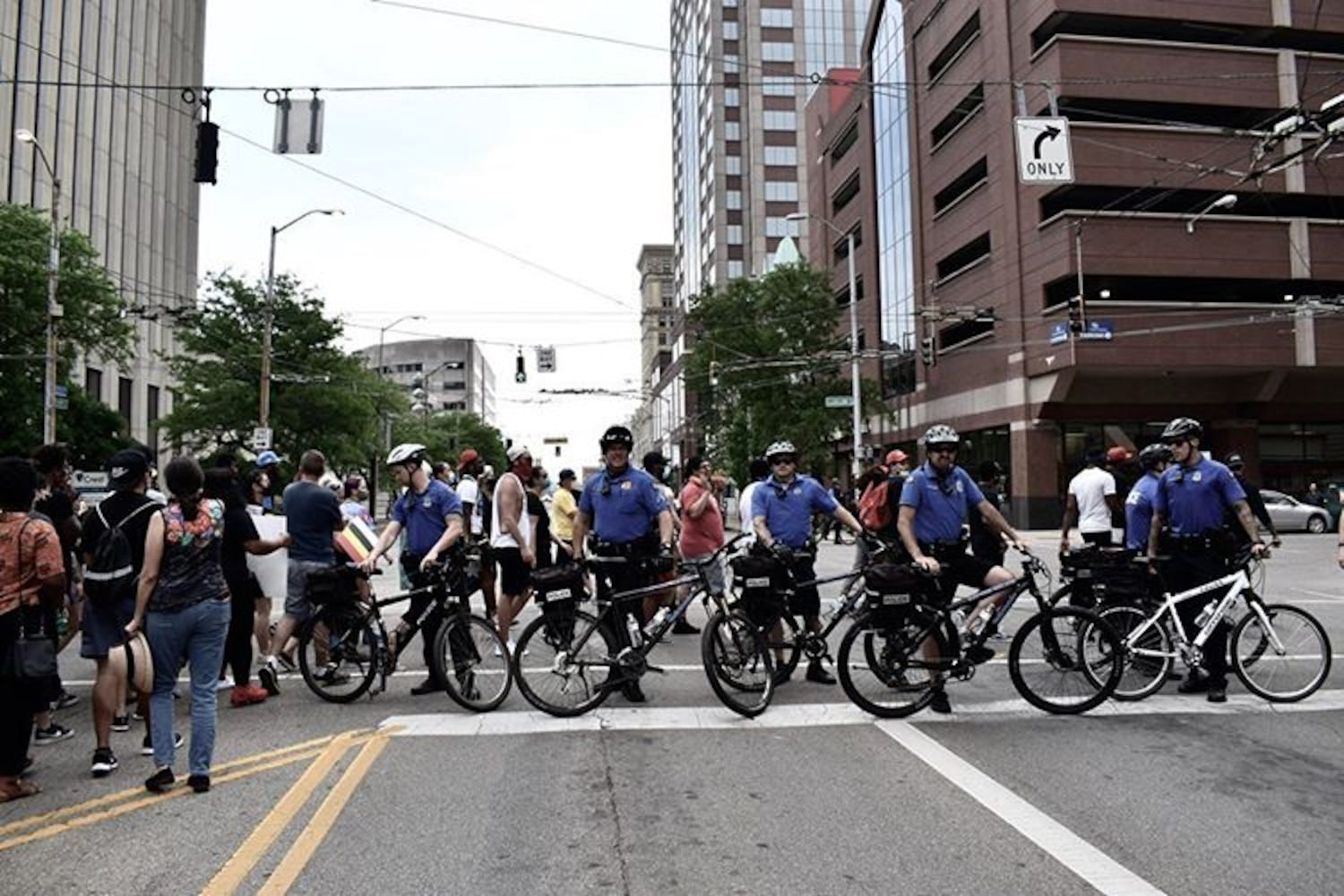 PHOTOS: Protesters march through the Dayton area on Thursday