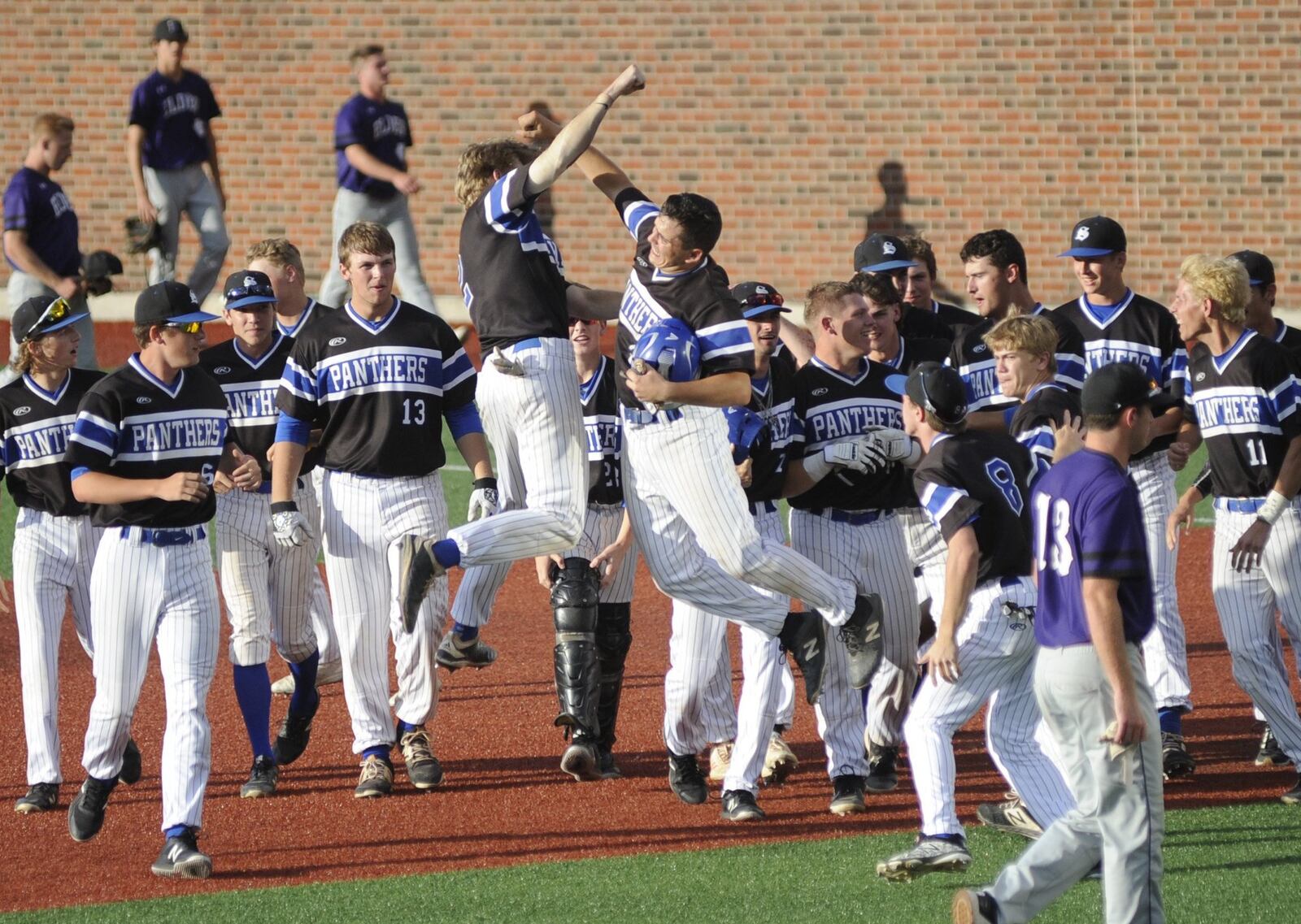 Springboro defeated Cincinnati Elder 4-3 in a boys high school baseball Division I regional semifinal at the University of Cincinnati’s Marge Schott Stadium on Thursday, May 30, 2019. MARC PENDLETON / STAFF