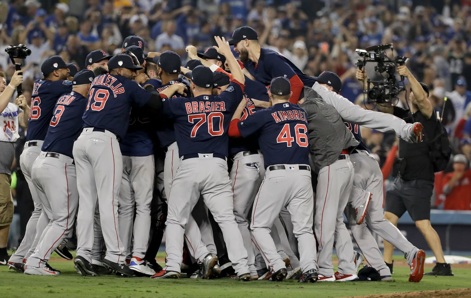 Photos: Red Sox top Dodgers in Game 5 to win 2018 World Series