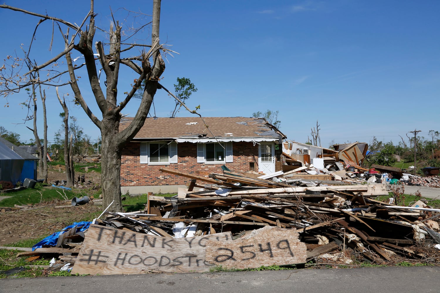 PHOTOS: Beavercreek recovery continues one month after tornadoes