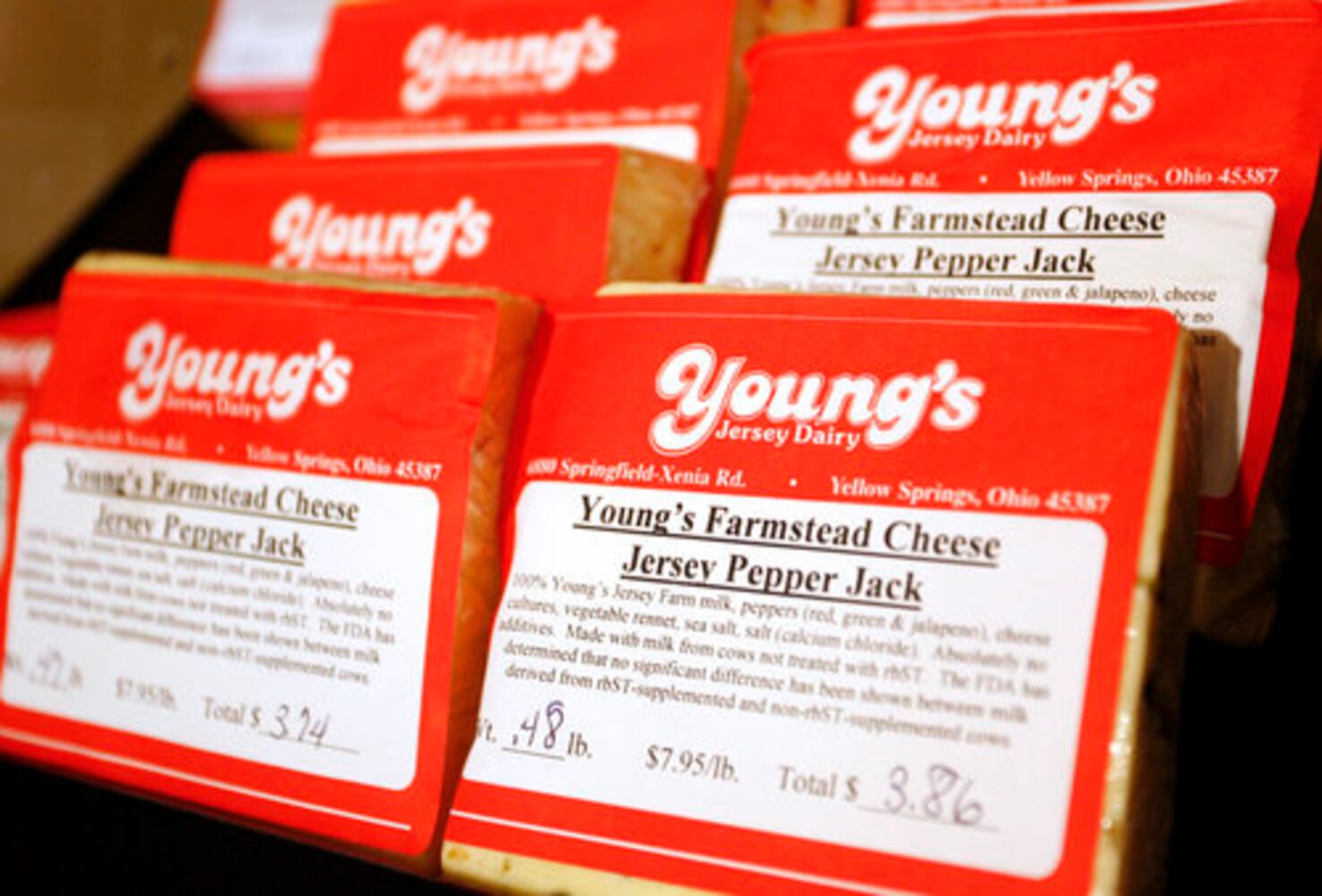 Young's Jersey Dairy makes cheese