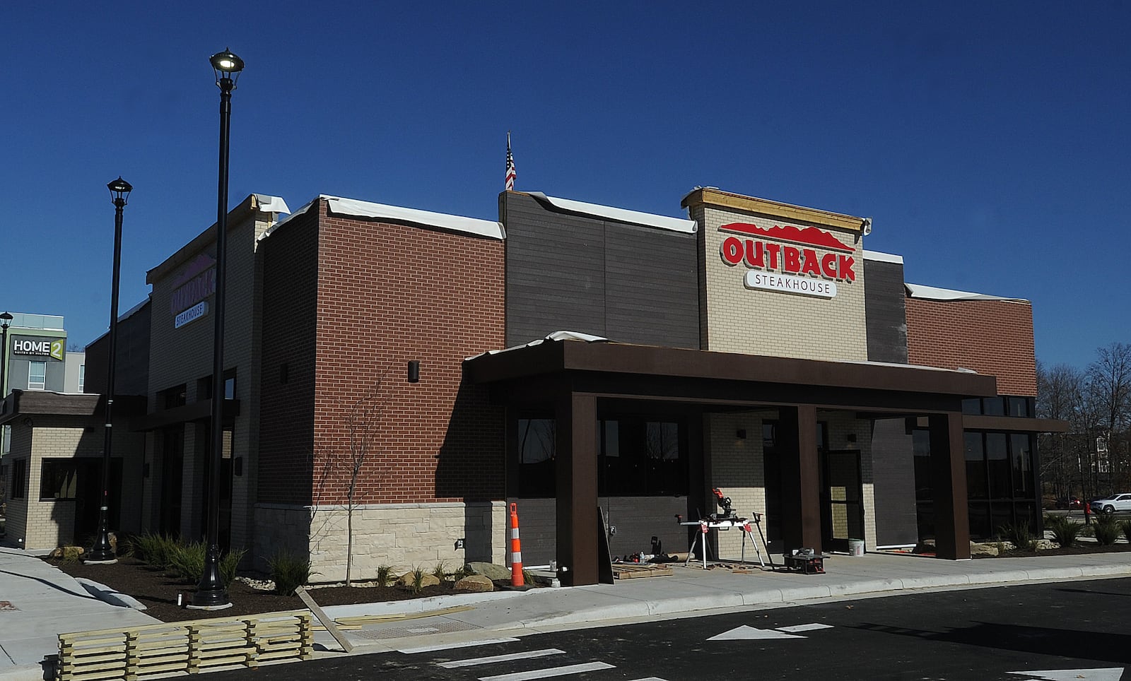 Outback Steakhouse is scheduled to open next spring at 5181 Cornerstone North Blvd. in Centerville. The new 4,936-square-foot restaurant at Cornerstone of Centerville North will start hiring employees in January. CONTRIBUTED MARSHALL GORBY/STAFF