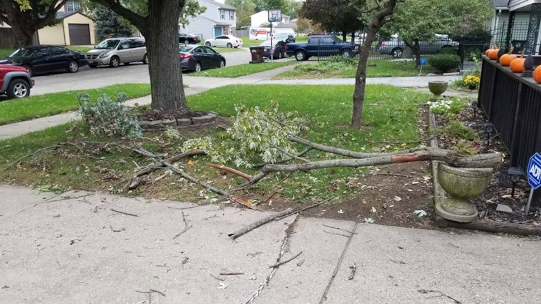 PHOTOS: Strong winds cause damage around the Miami Valley