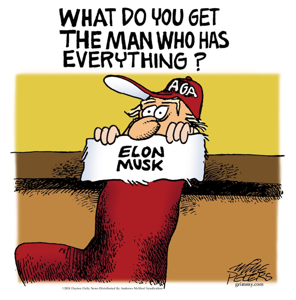 CARTOONS: Mike Peters, Dec. 30, 2024