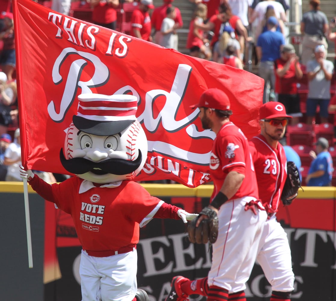 Photos: Reds sweep Cubs