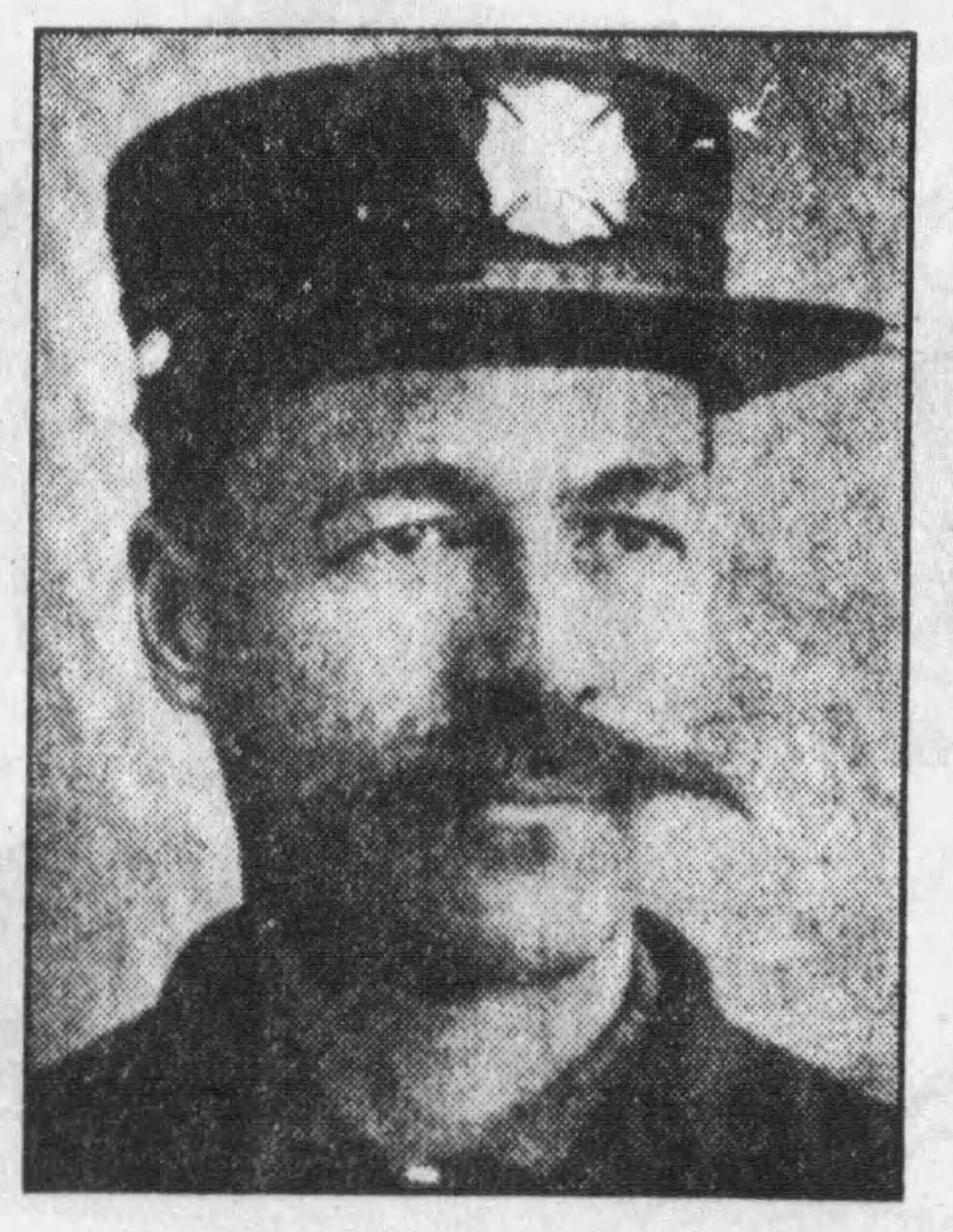 George Coy was the most seriously injured fireman. Hit by a falling wall of flaming bricks, he was knocked out and received a broken collar bone and dislocated shoulder.  DAYTON DAILY NEWS ARCHIVES