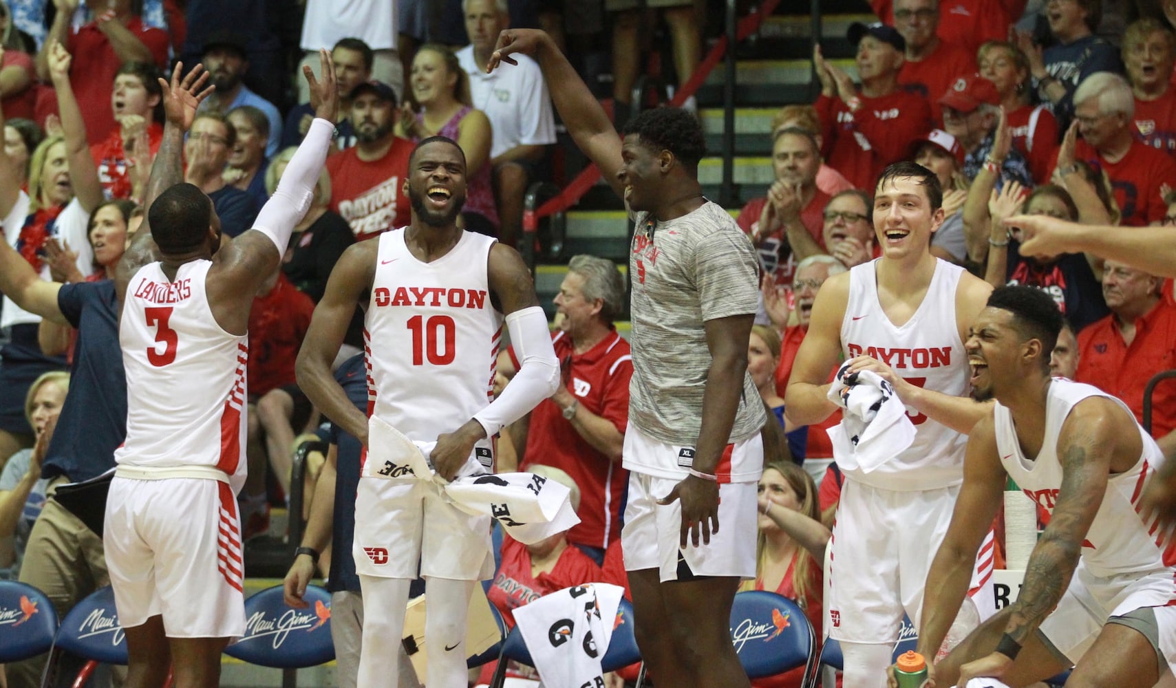 Photos: Dayton Flyers rout Georgia in Maui Invitational