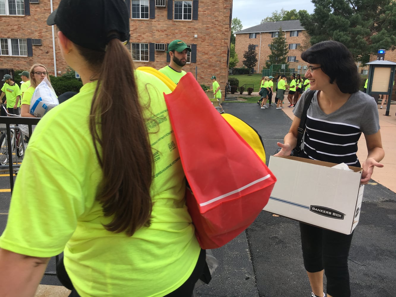 PHOTOS: 900 WSU freshmen move to campus for first time