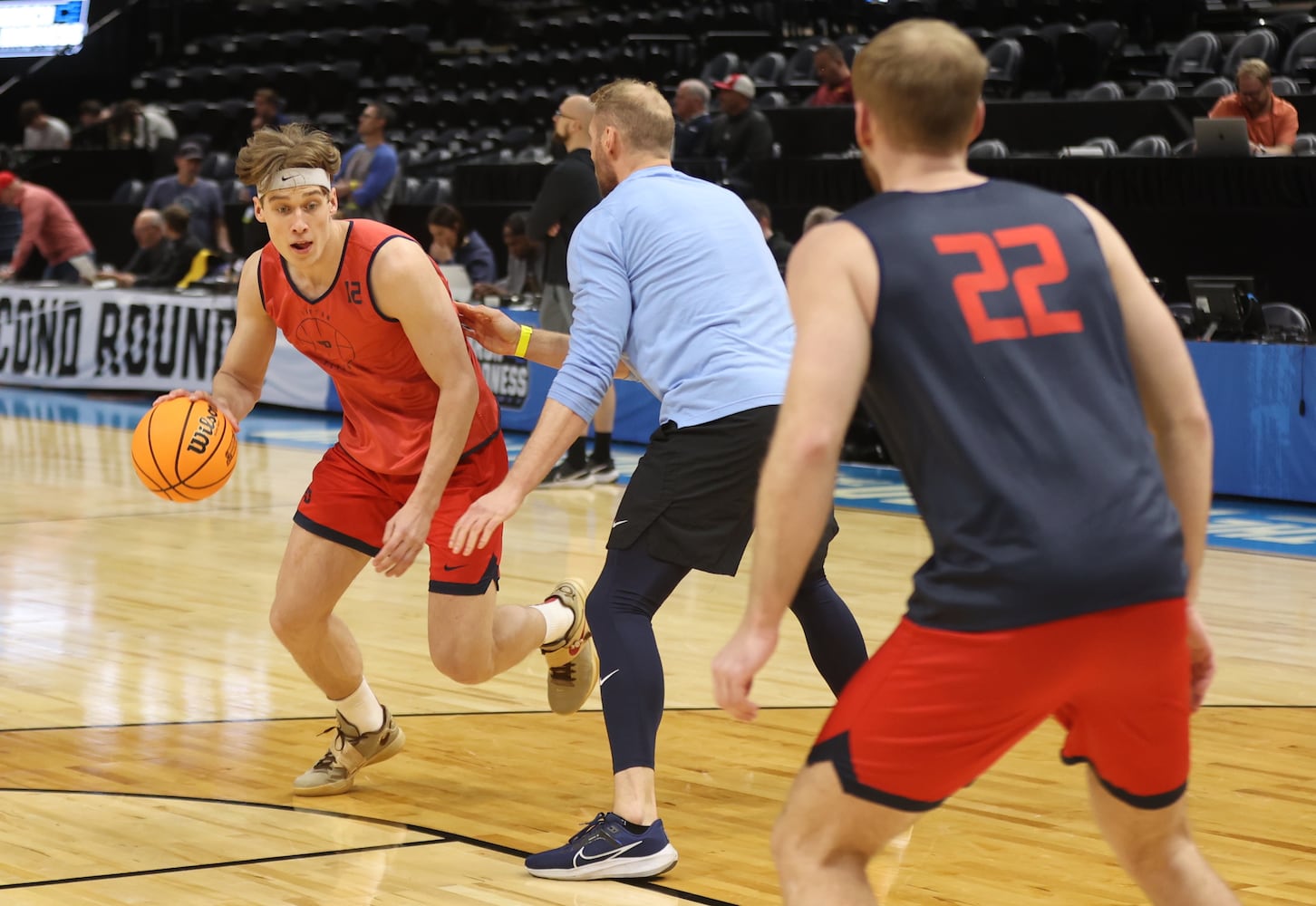 Dayton practices for NCAA tournament