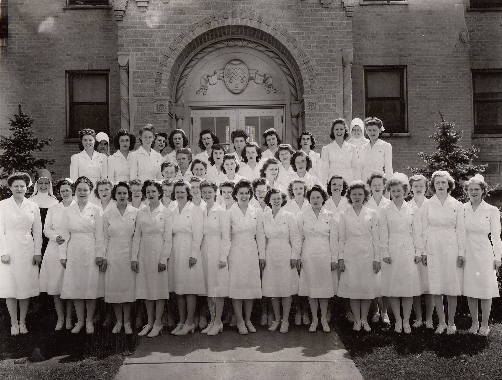 Good Samaritan Hospital nursing school class. DAYTON DAILY NEWS ARCHIVE