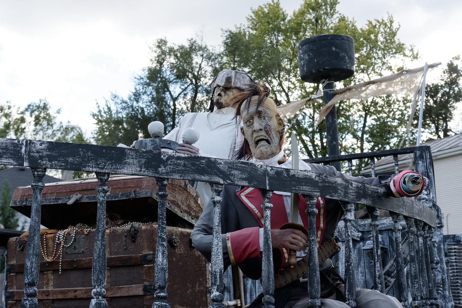 PHOTOS: Larger than life Halloween decorations in downtown Fairborn