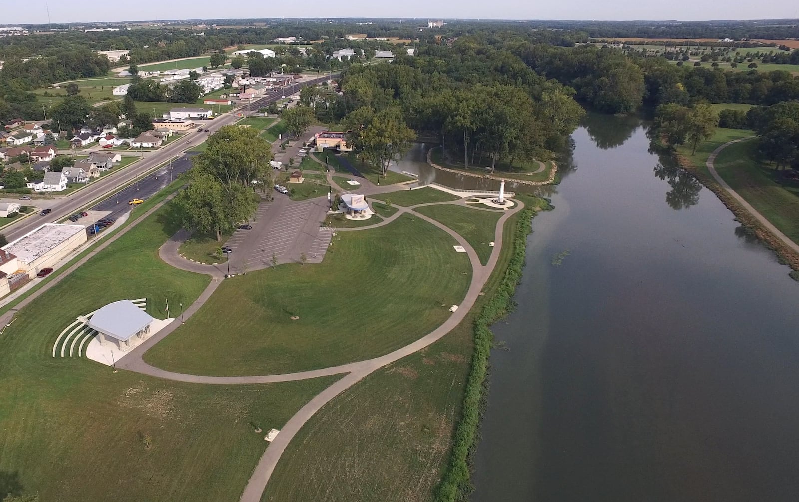 Treasure Island Park in Troy, Ohio.   TY GREENLEES / STAFF