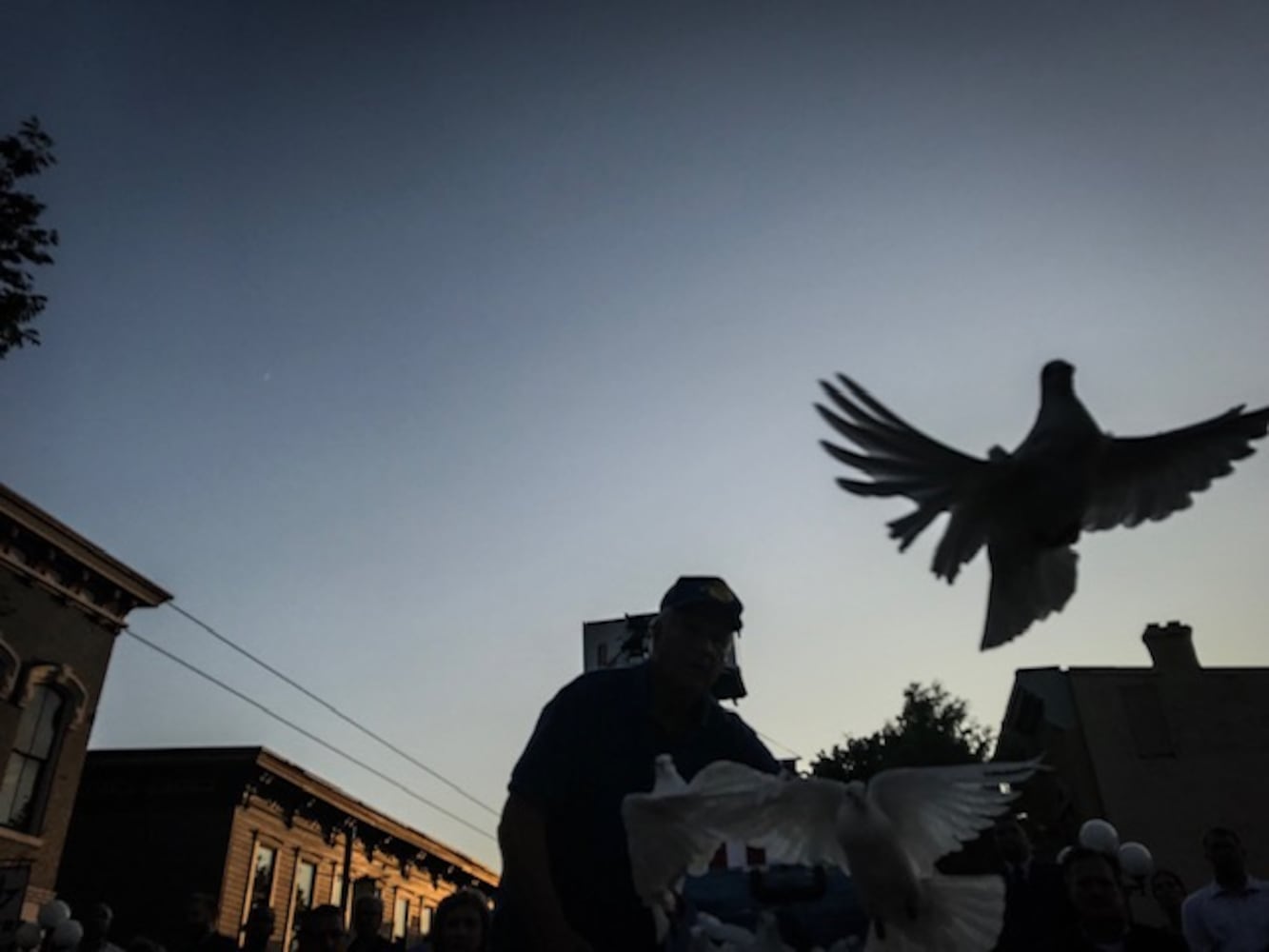 Vigil held in Dayton after Oregon District shooting