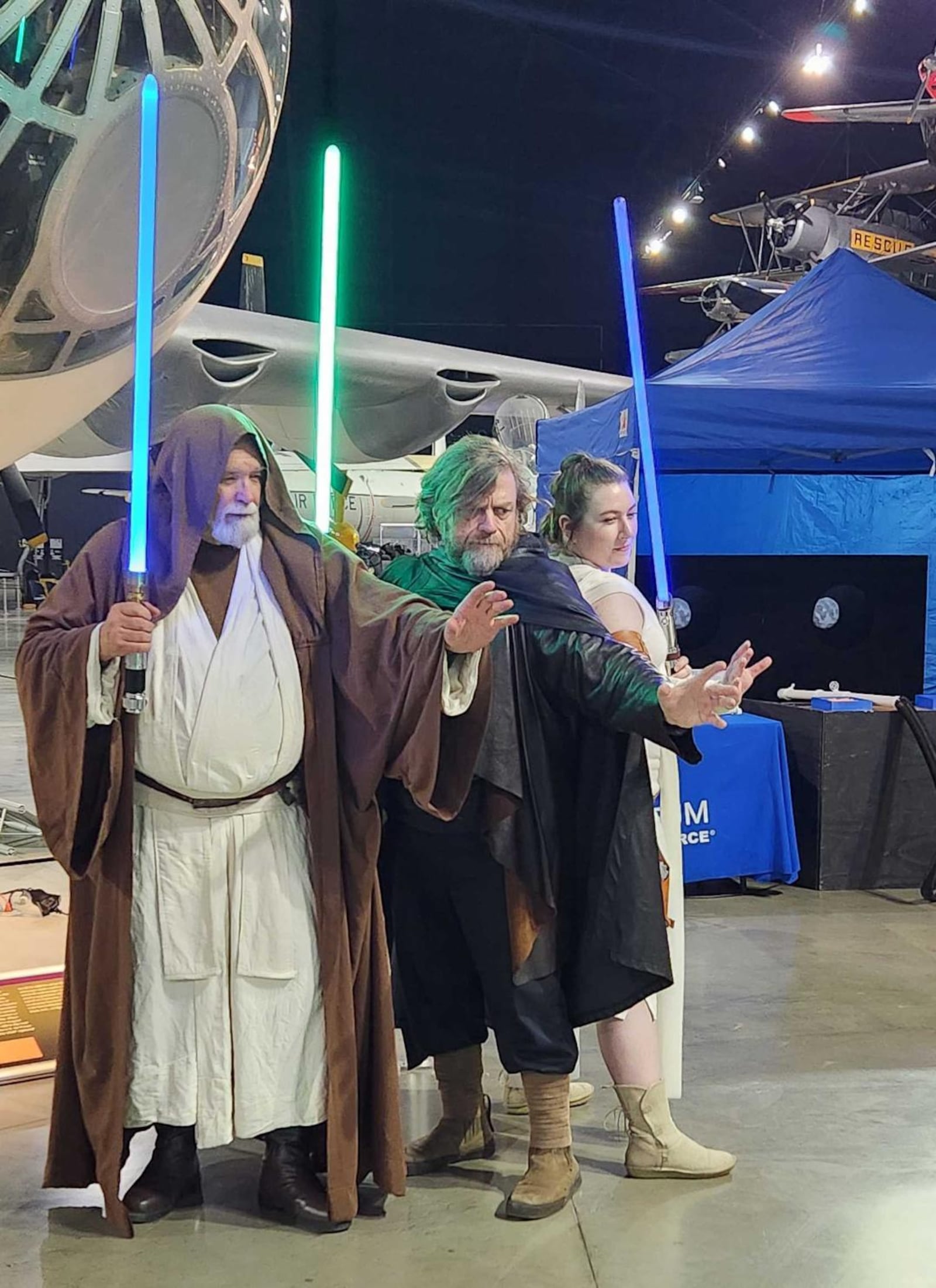 The Air Force Museum Foundation presents After Dark: Cosmic Camp on Saturday, Sept. 7. In addition to space-themed games and crafts, the evening will include photo ops, trivia with prizes, and visits by characters from the Ohio Garrison of the 501st Legion Star Wars costumers. CONTRIBUTED