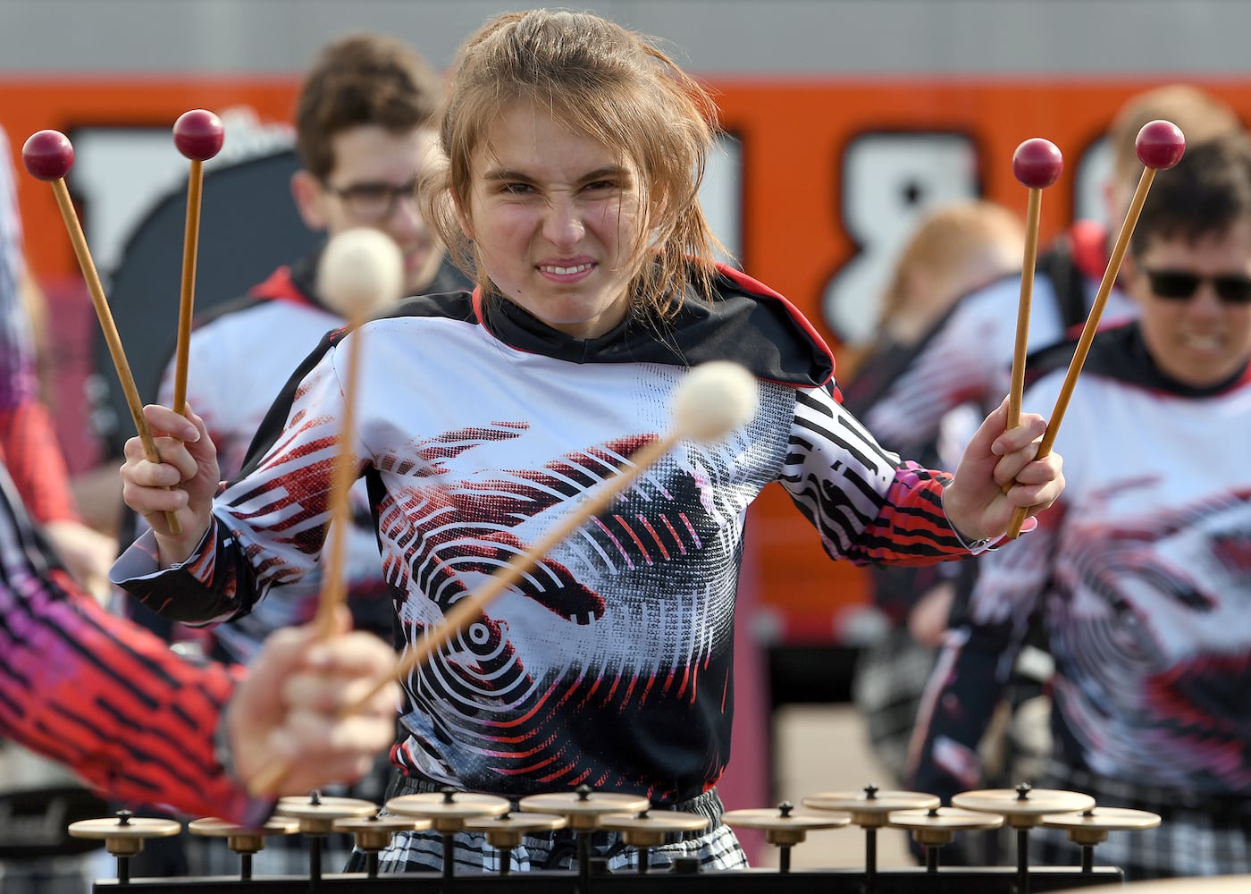 SEE: Local guard and percussion in WGI competition