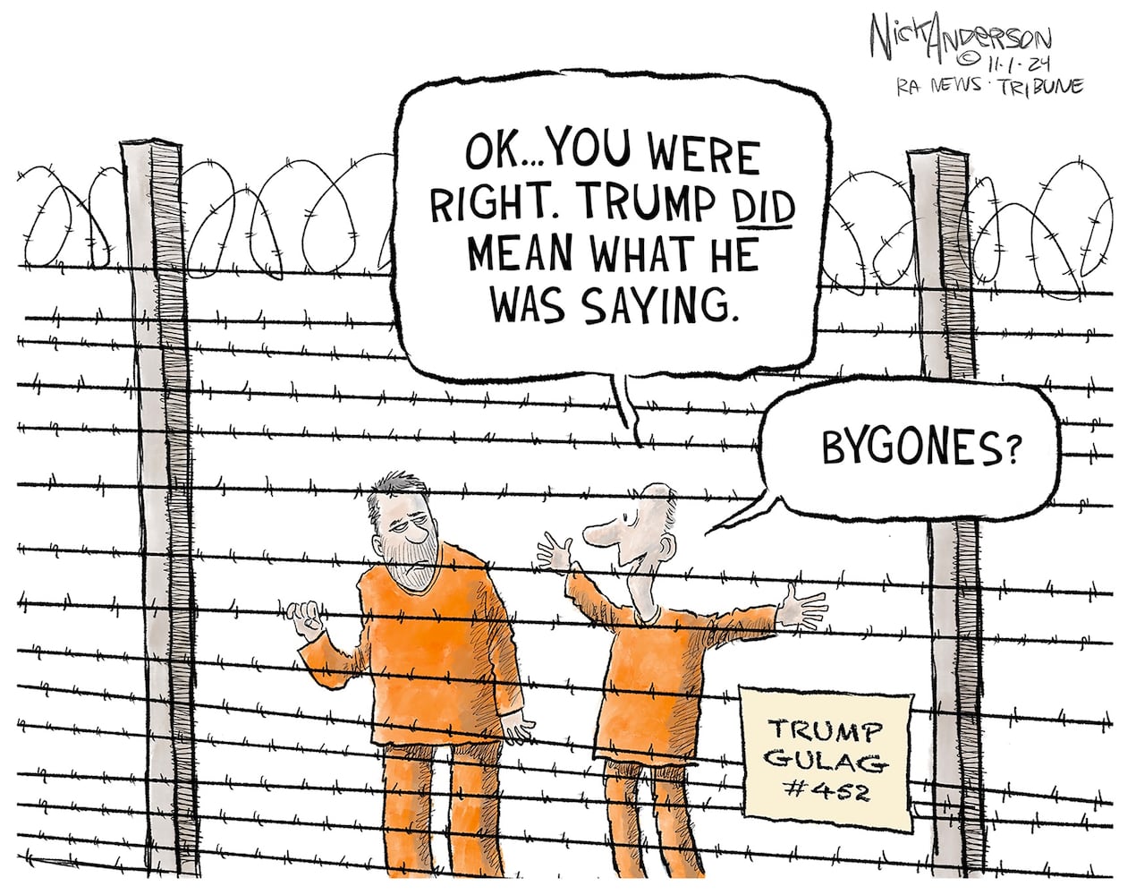 CARTOONS: Nick Anderson, Nov. 4, 2024