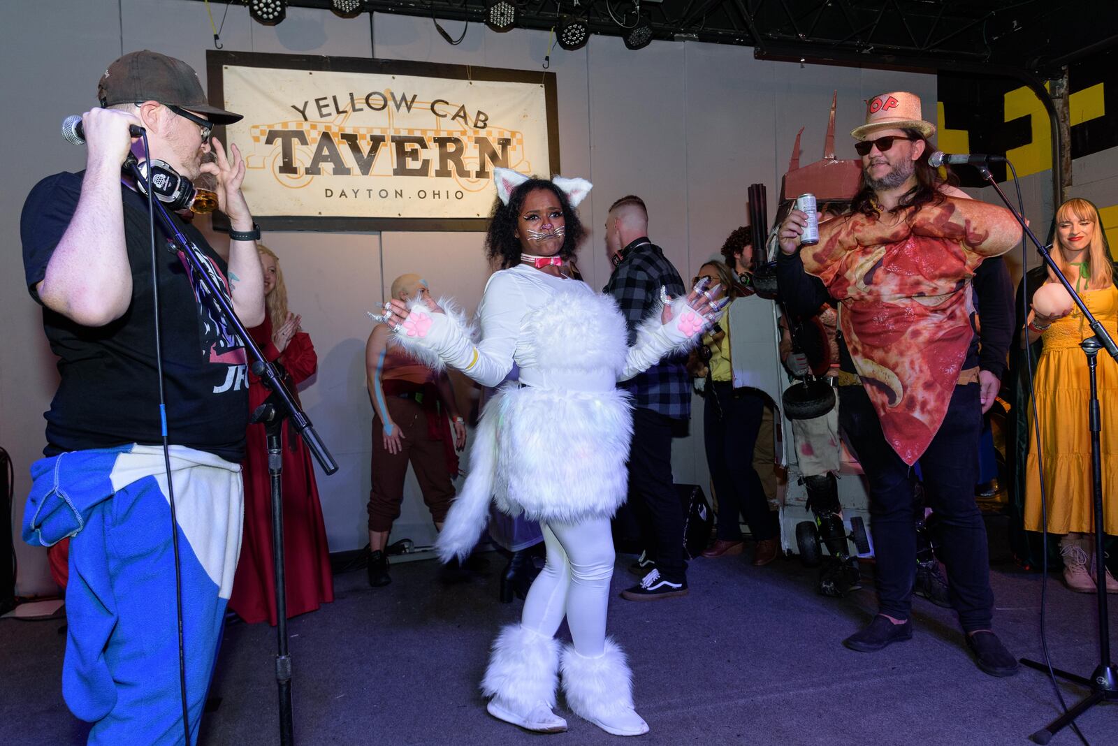 Dayton’s 3rd annual Spooky Silent Disco was held at Yellow Cab Tavern on Friday, Oct. 27, 2023. This month’s silent disco was a Halloween costume party which also featured a costume contest. Attendees were loaned headphones with the capability to change between the green, blue & red stations and adjust the volume. The following DJs were featured: KimL on the green station with EDM, Sexbox on the blue station with '70s, '80s, and '90s and John Chapel on the red station with modern Hip Hop. Did we spot you there? TOM GILLIAM / CONTRIBUTING PHOTOGRAPHER