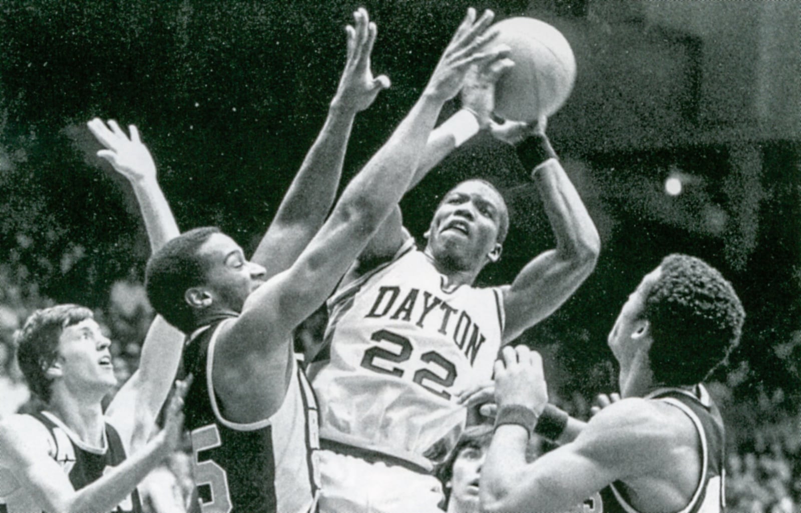 University of Dayton basketball legend Roosevelt Chapman. Chapman led the Flyers to the Elite Eight in the 1984 NCAA Tournament. FILE PHOTO 1984 Dayton NCAA Tournament.jpg