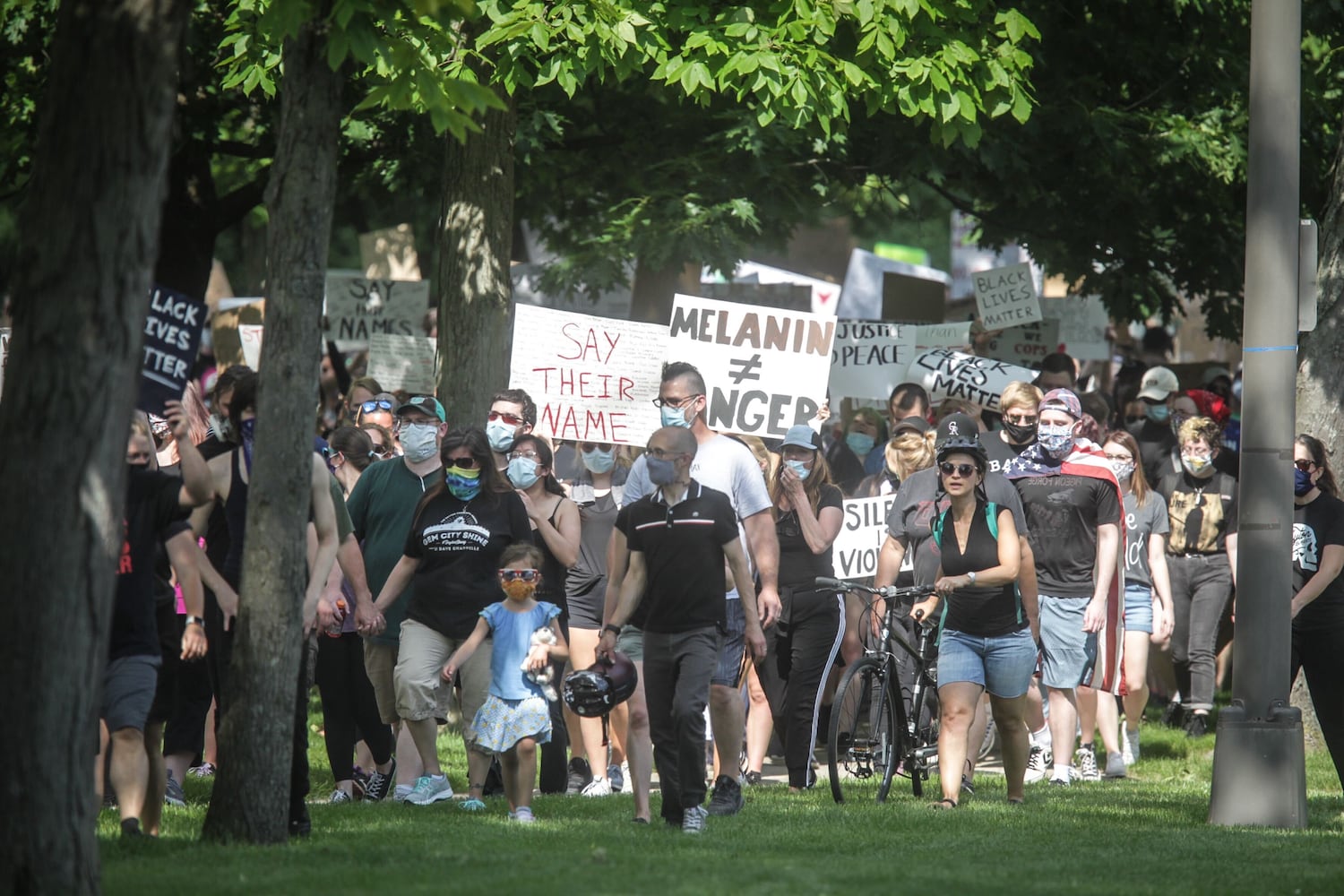 Kettering protest