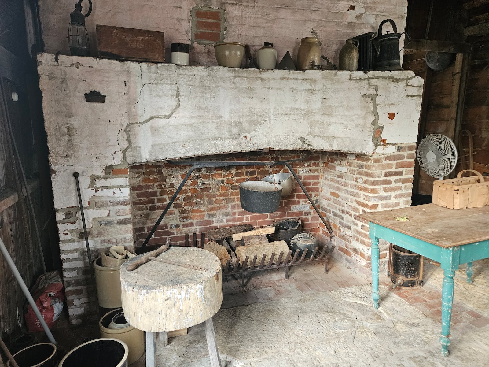 The original summer kitchen at the Long-Romspert Homestead. CONTRIBUTED