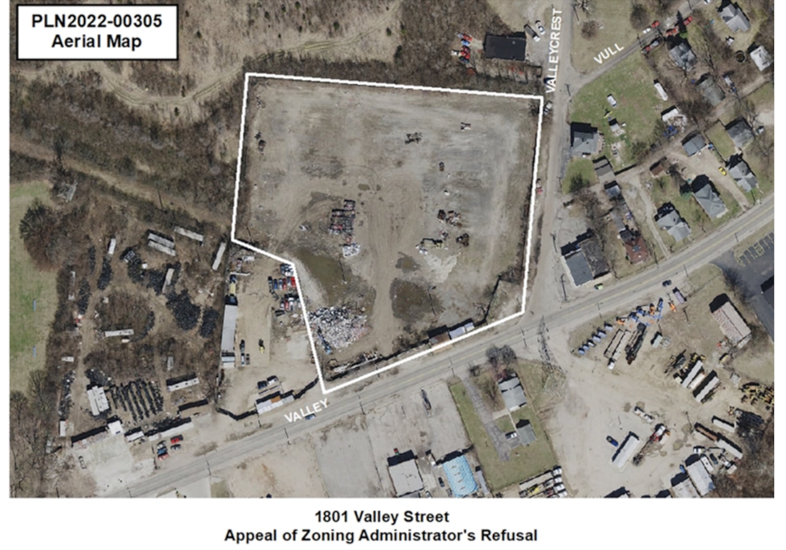 The Board of Zoning Appeals has affirmed the zoning administrator's notice of violation that 1801 Valley St. in Old North Dayton cannot be used as a junkyard. CONTRIBUTED