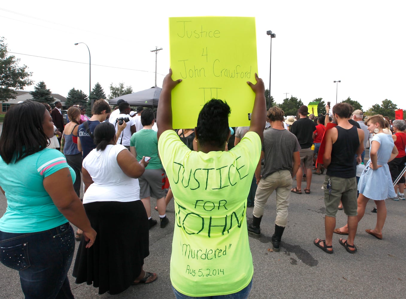 John Crawford Protest and Justice Rally