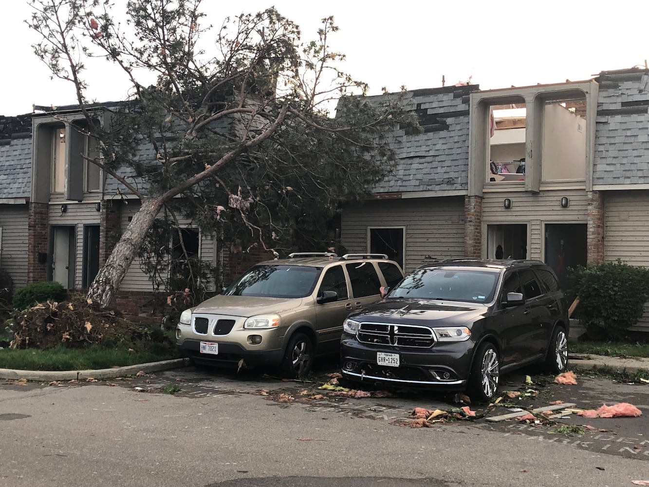 Riverside storm damage