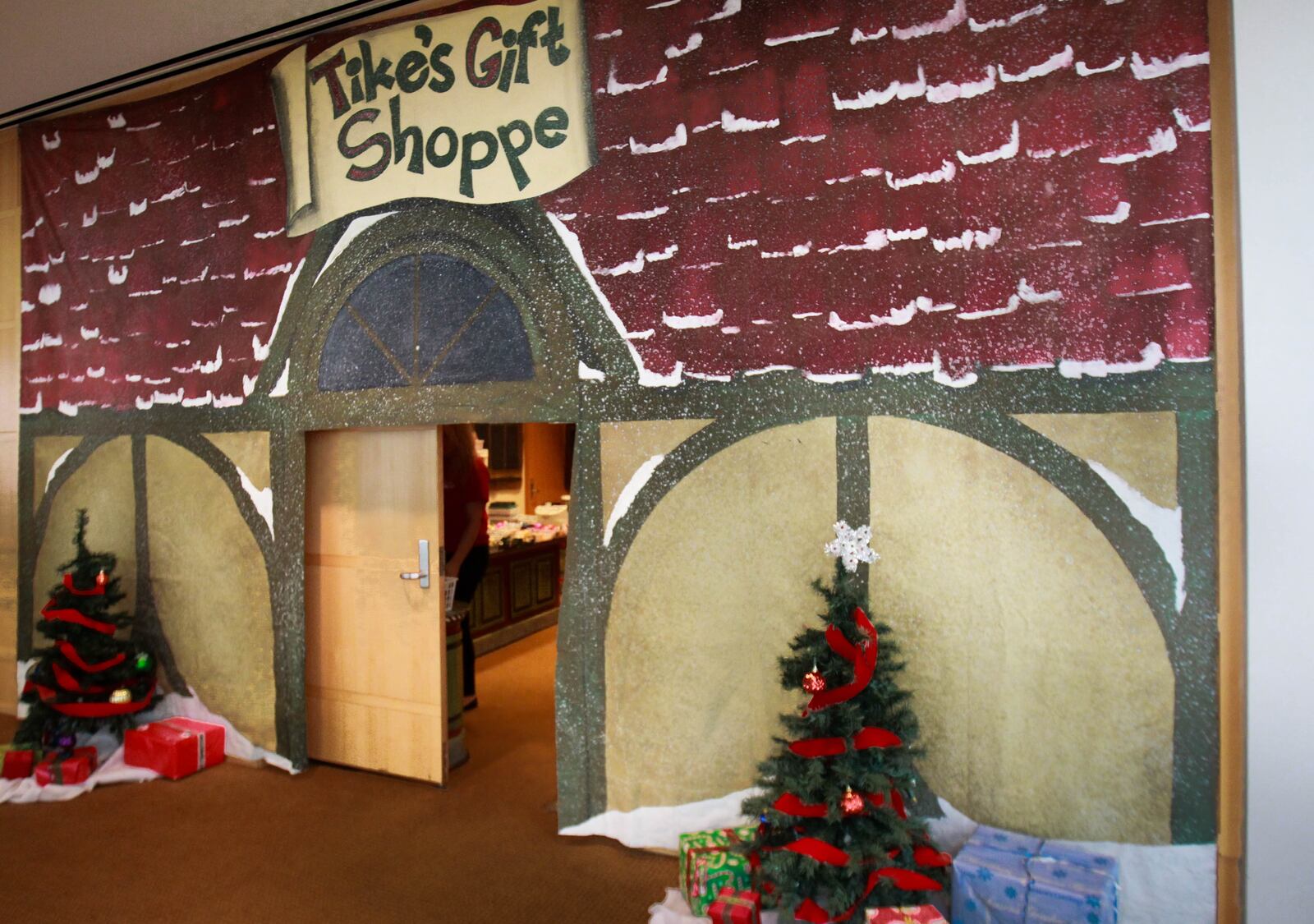 The Tike’s Shoppe's in the Schuster Center Wintergarden, downtown Dayton, Second & Ludlow entrance. Local youth will operate the shop, where children can purchase gifts for their loved ones at a shop just their size. The Tike’s Shoppe officially opens to the public during the 2013 Grande Illumination at 3 p.m. on Friday, Nov. 29. JIM WITMER / STAFF