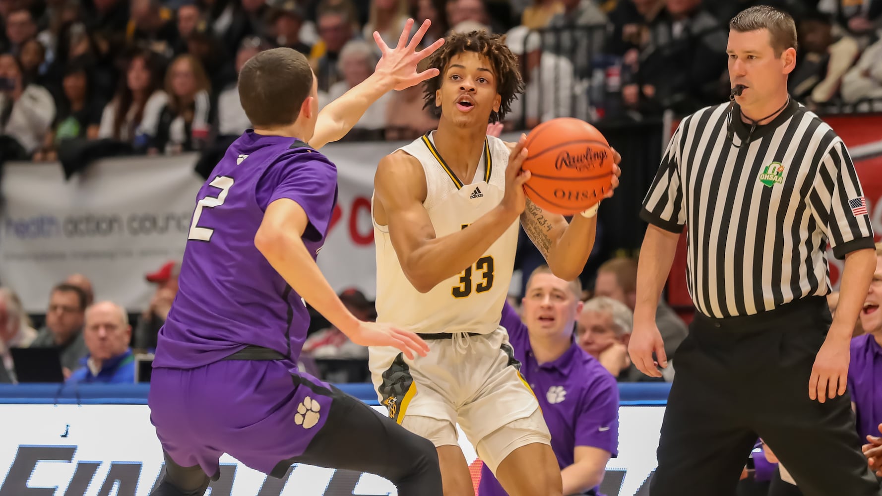 Centerville basketball Division I state semifinal 2023