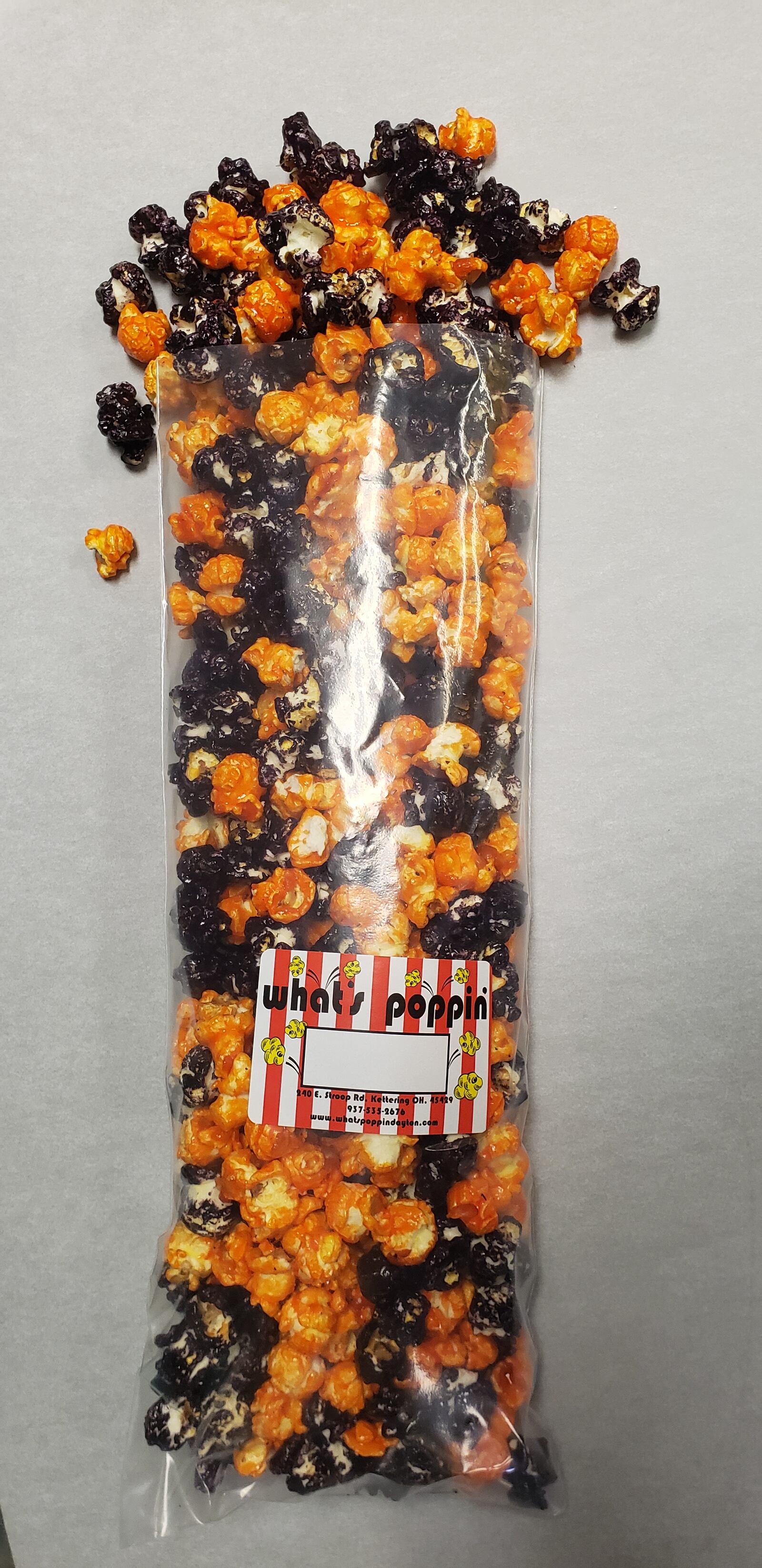 What's Poppin' in the Town and Country Shopping Center is selling Bengals themed popcorn ahead of the Super Bowl.