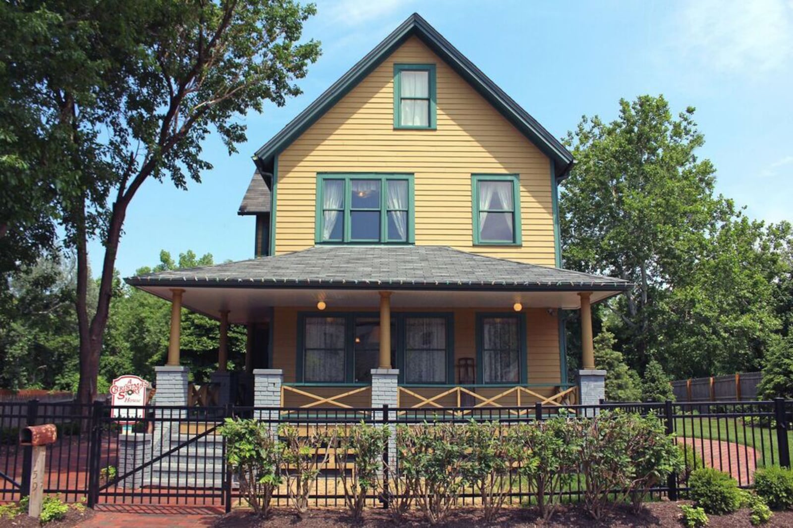 A Christmas Story House and Museum in Cleveland is the film location for the iconic 1983 holiday movie. PHOTO: A CHRISTMAS STORY HOUSE AND MUSEUM